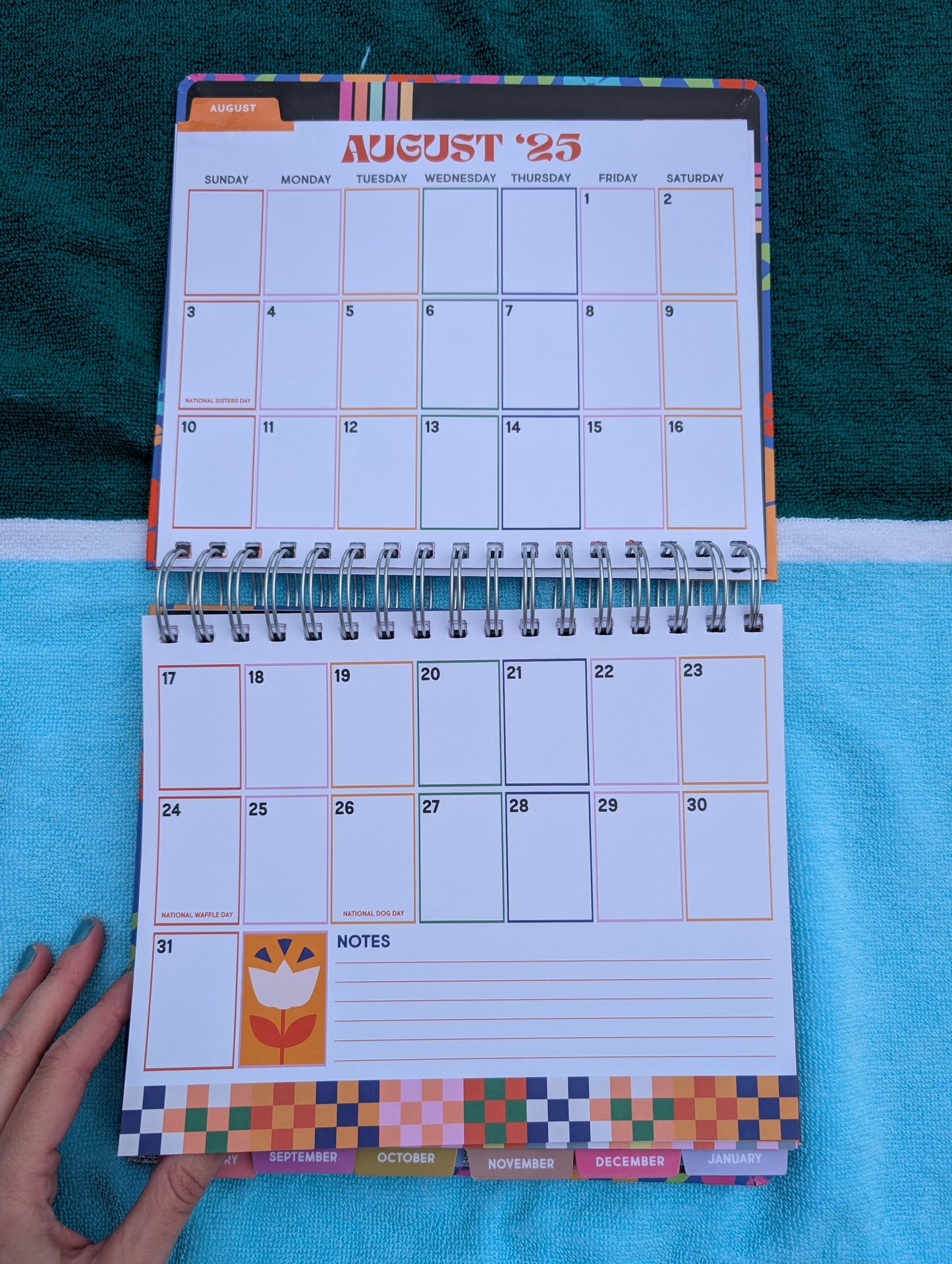 Pop of Floral Planner