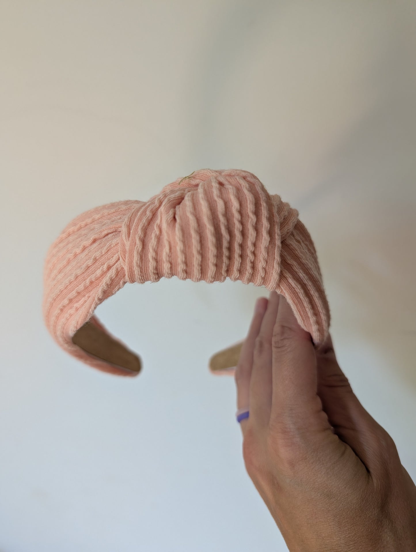 Peach Cozy Headband