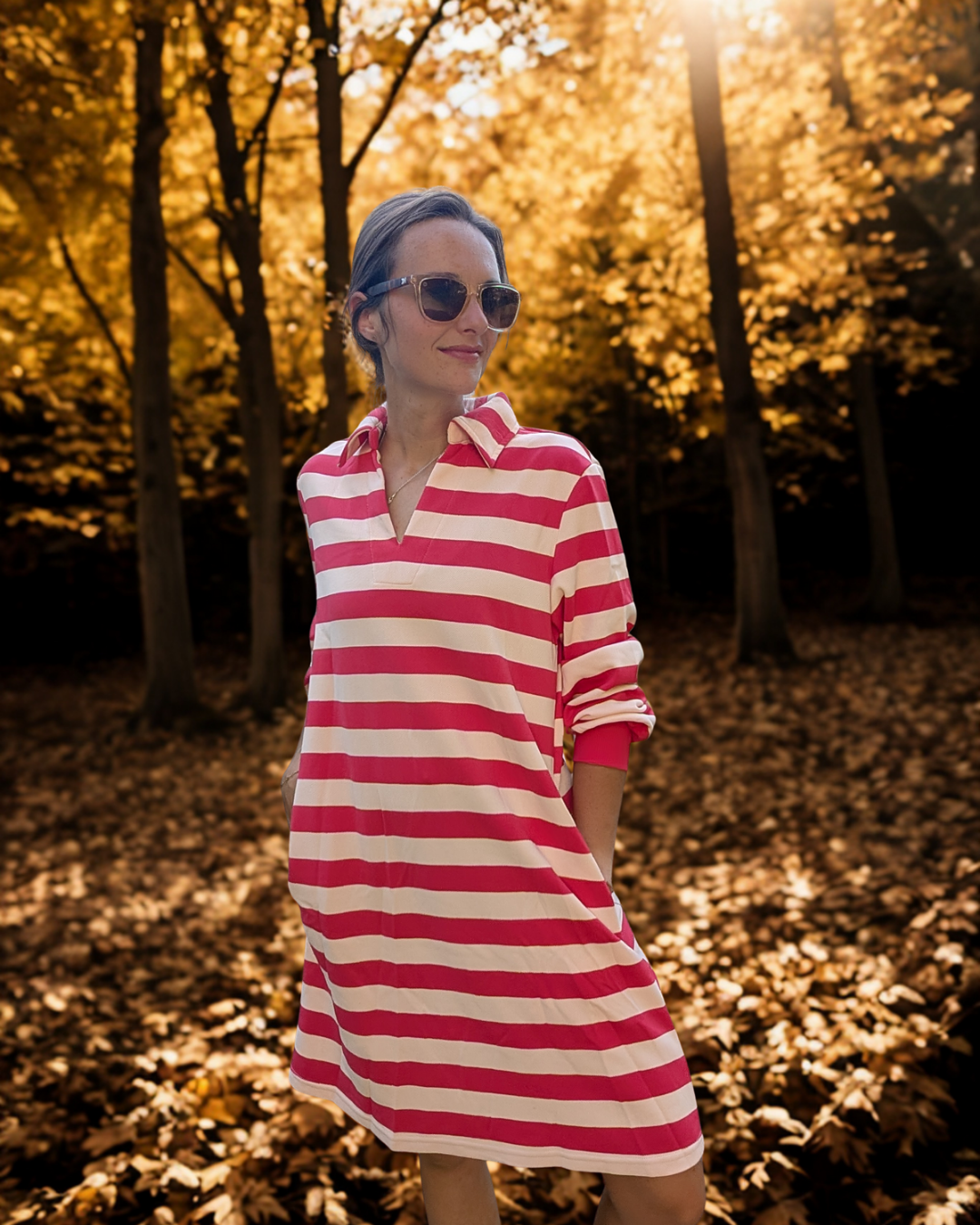 The Coastal Crush Polo Dress