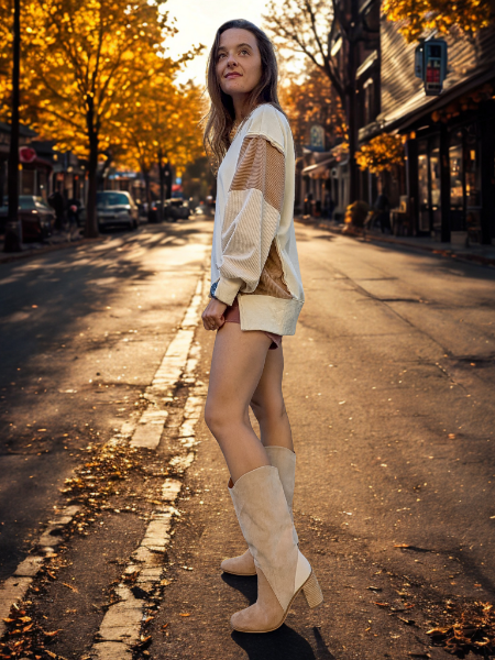 Ribbon of Sand Pullover