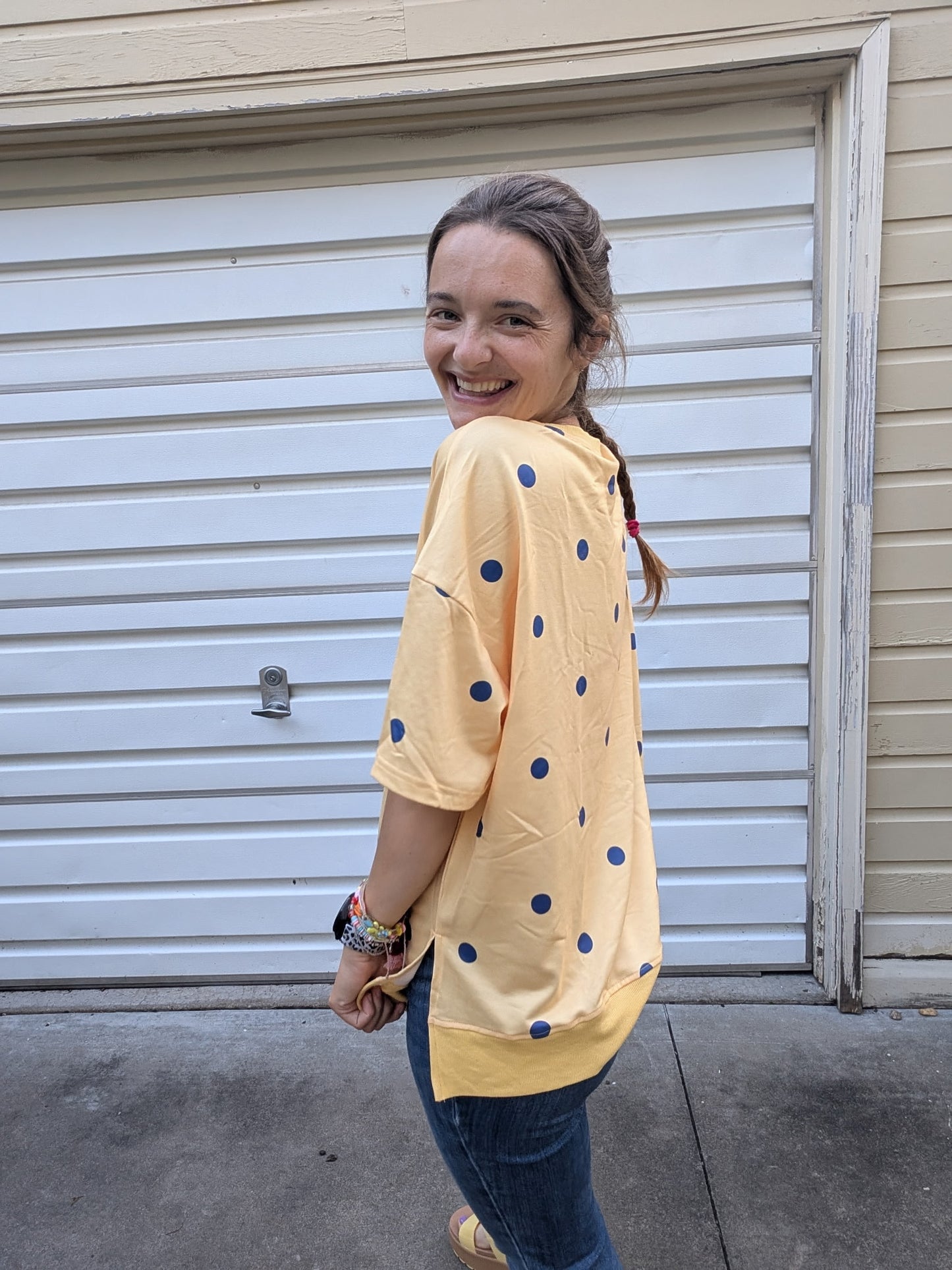 Spot of Sunshine Oversized Tee