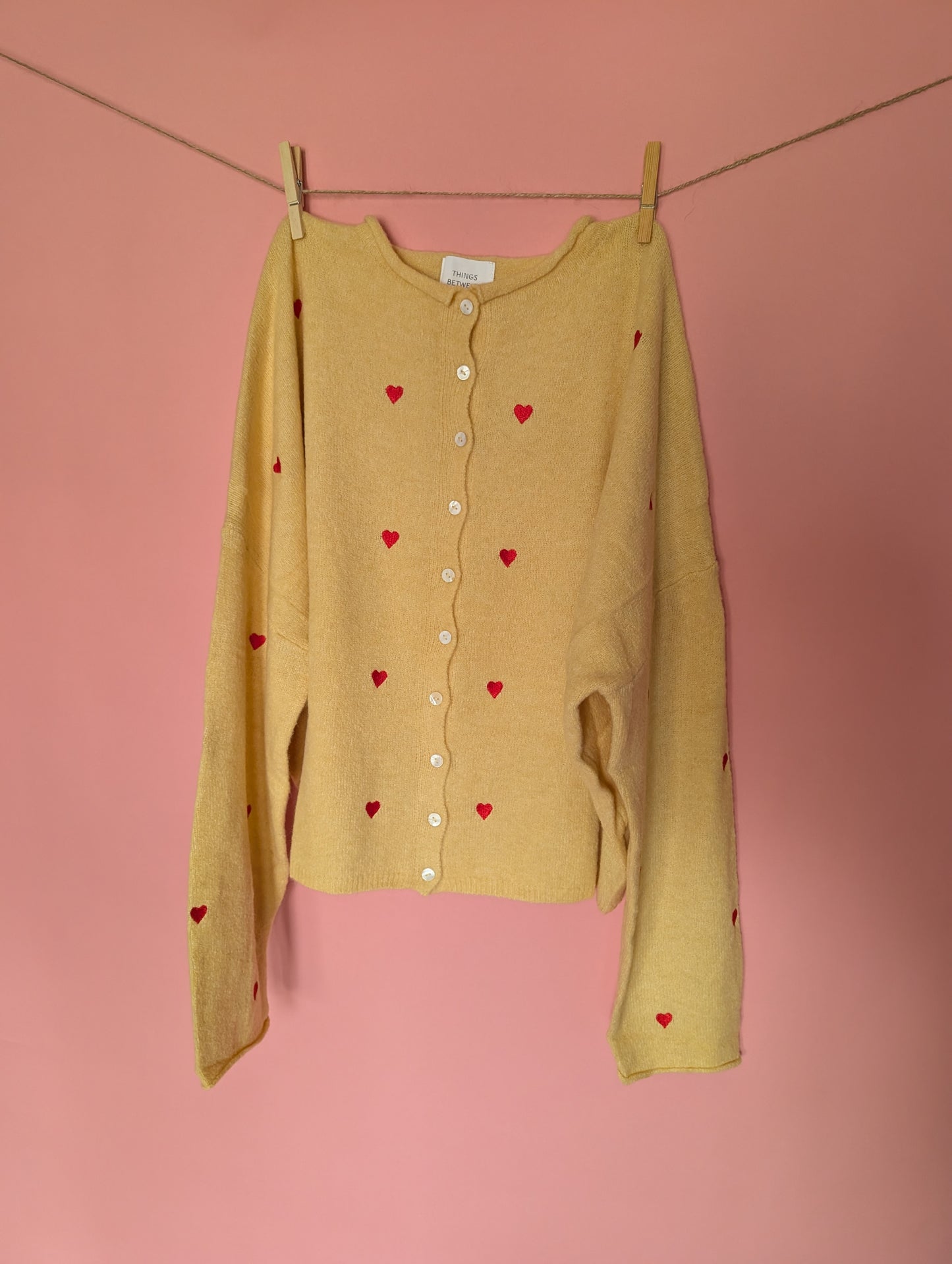 The Heartstrings Honey Cardigan
