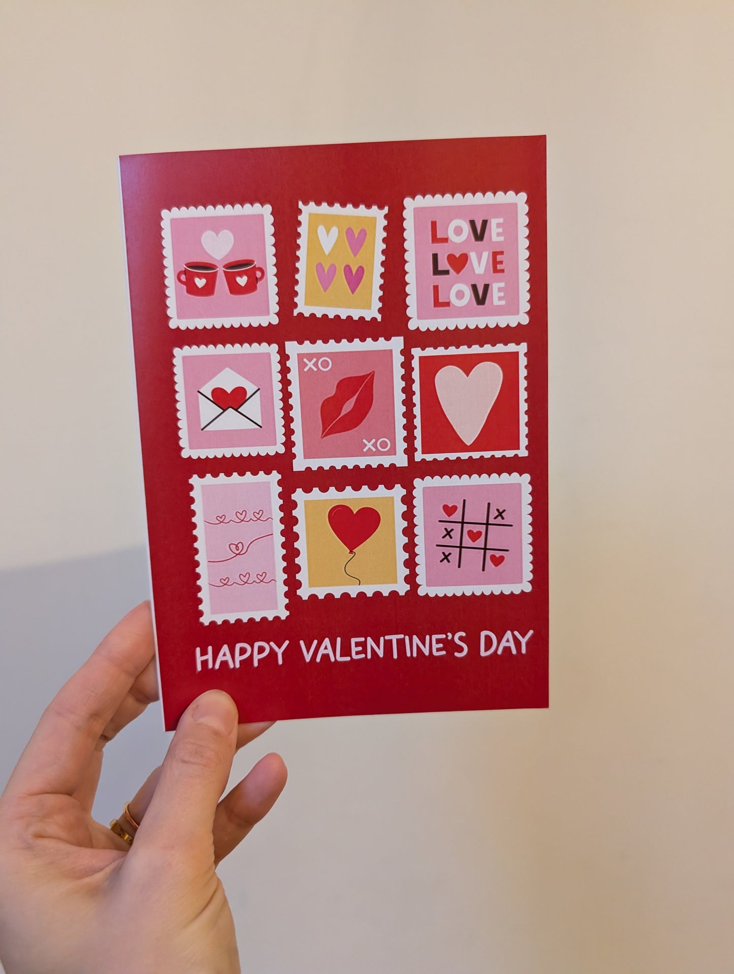 Stamp of Love - Greeting Card