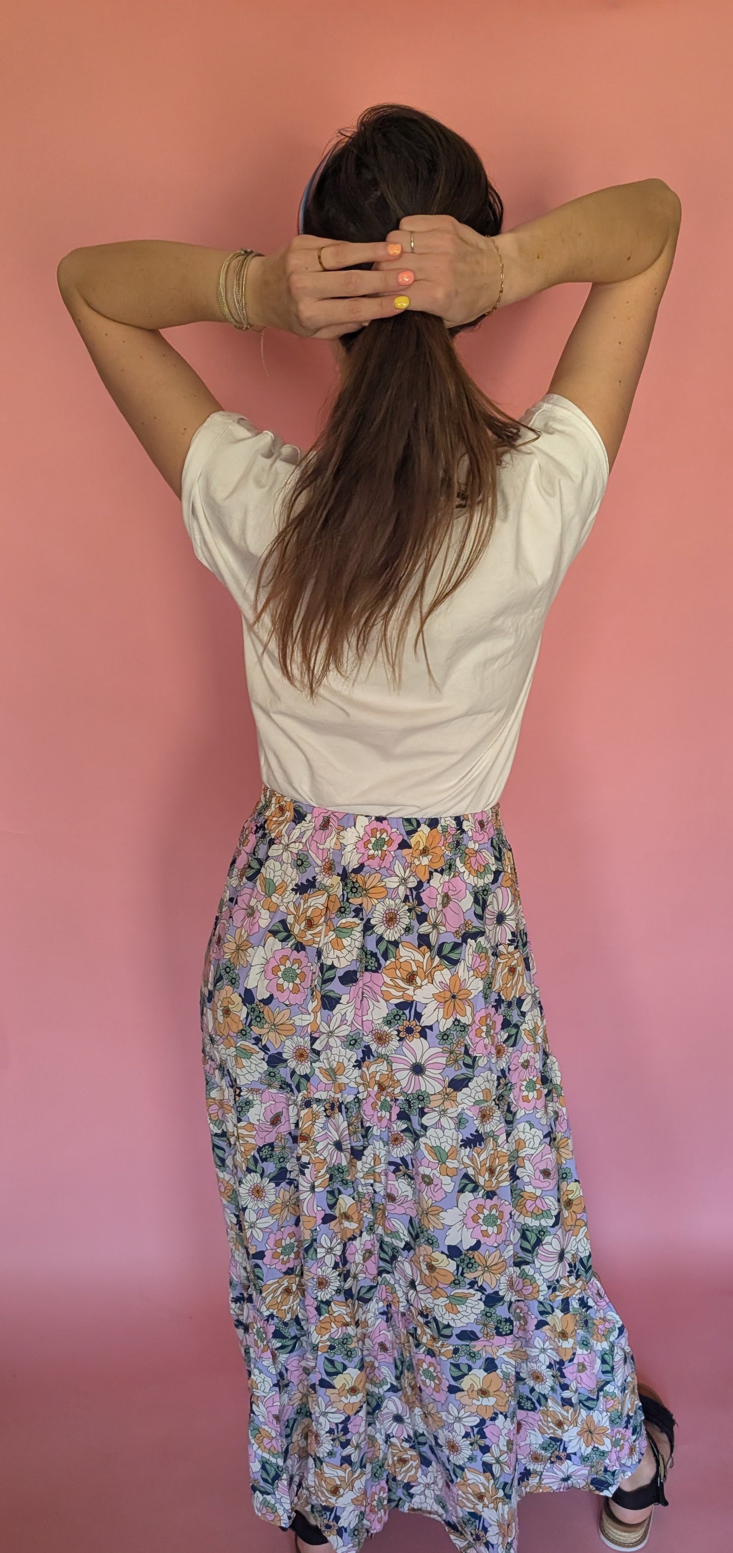 The Clementine Tiered Maxi Skirt