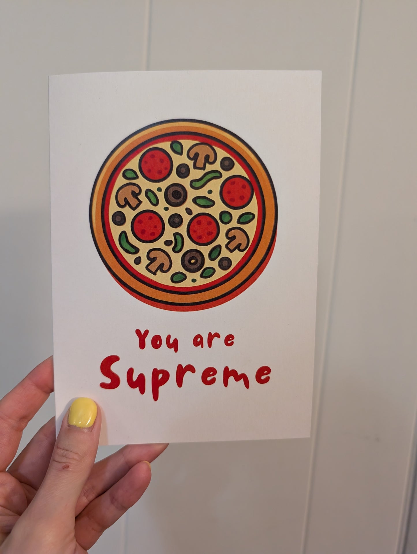 You are Supreme - Greeting Card