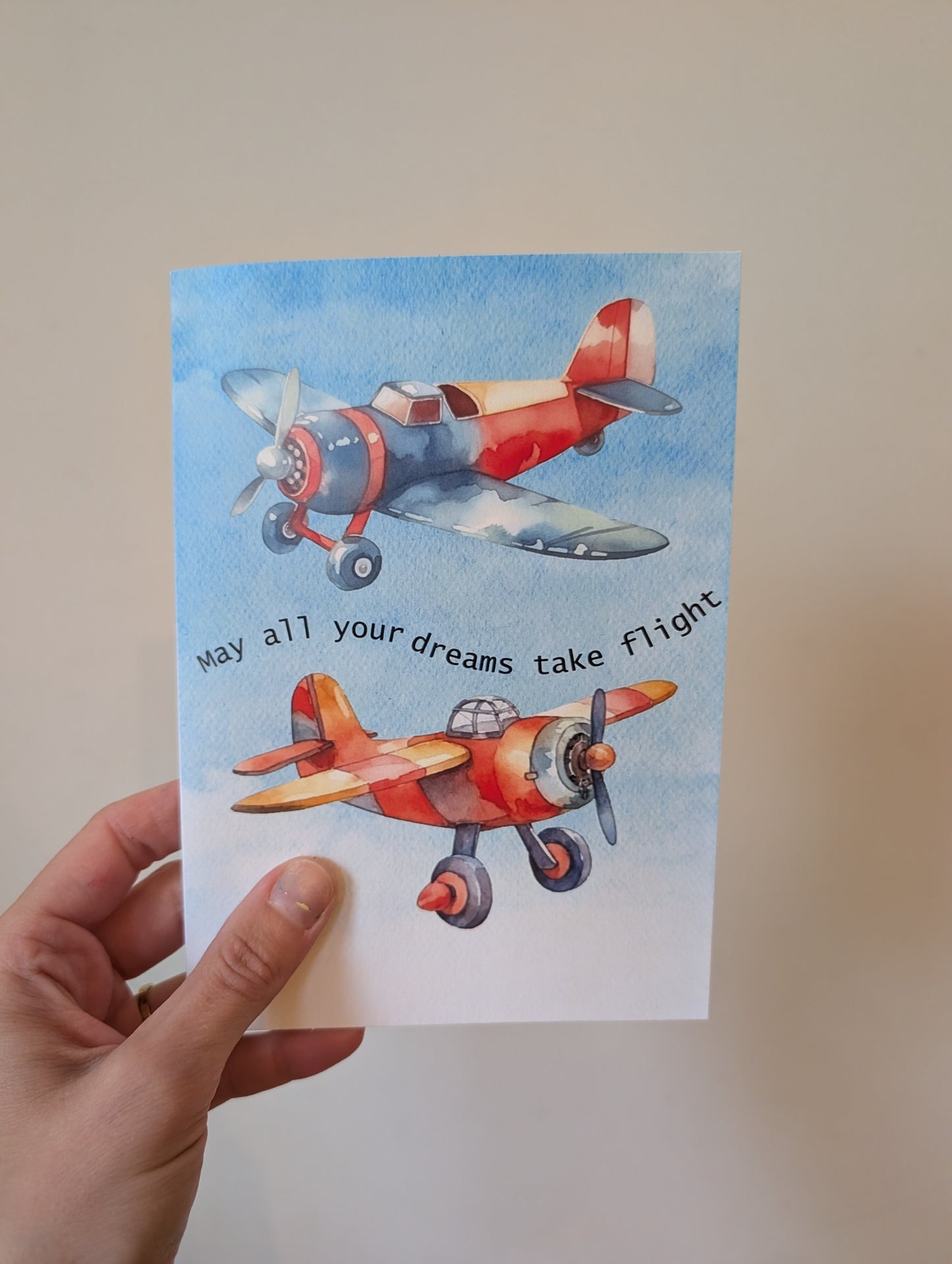 Dreams Take Flight - Greeting Card