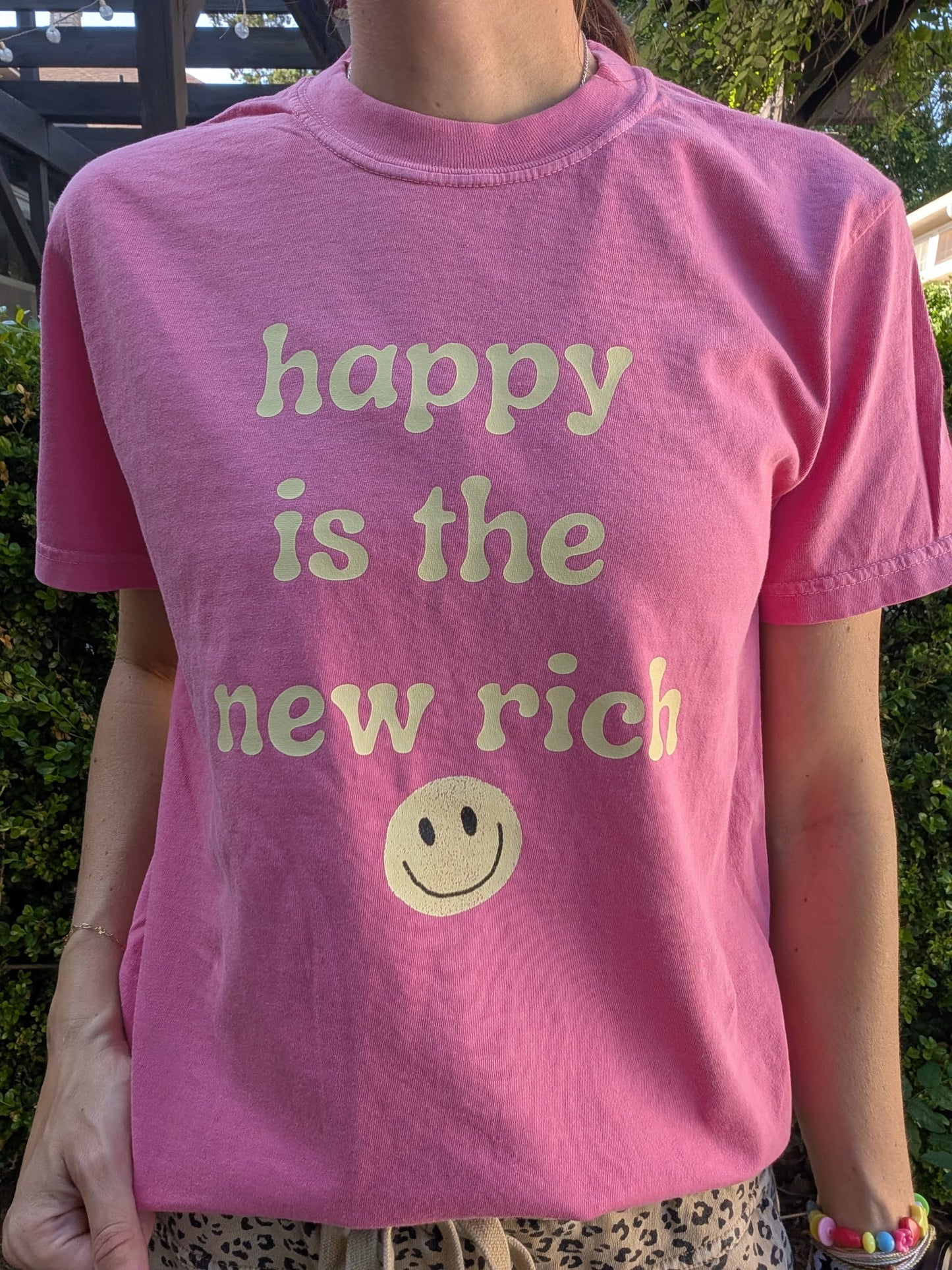Happy is the New Rich - Graphic