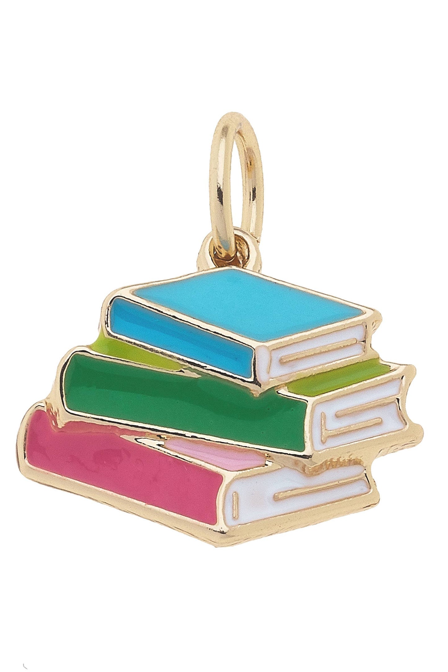 Book Stack Charm