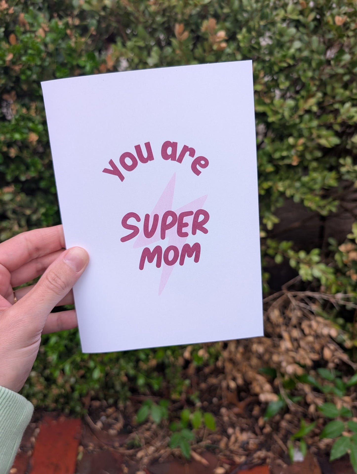 Super Mom - Greeting Card