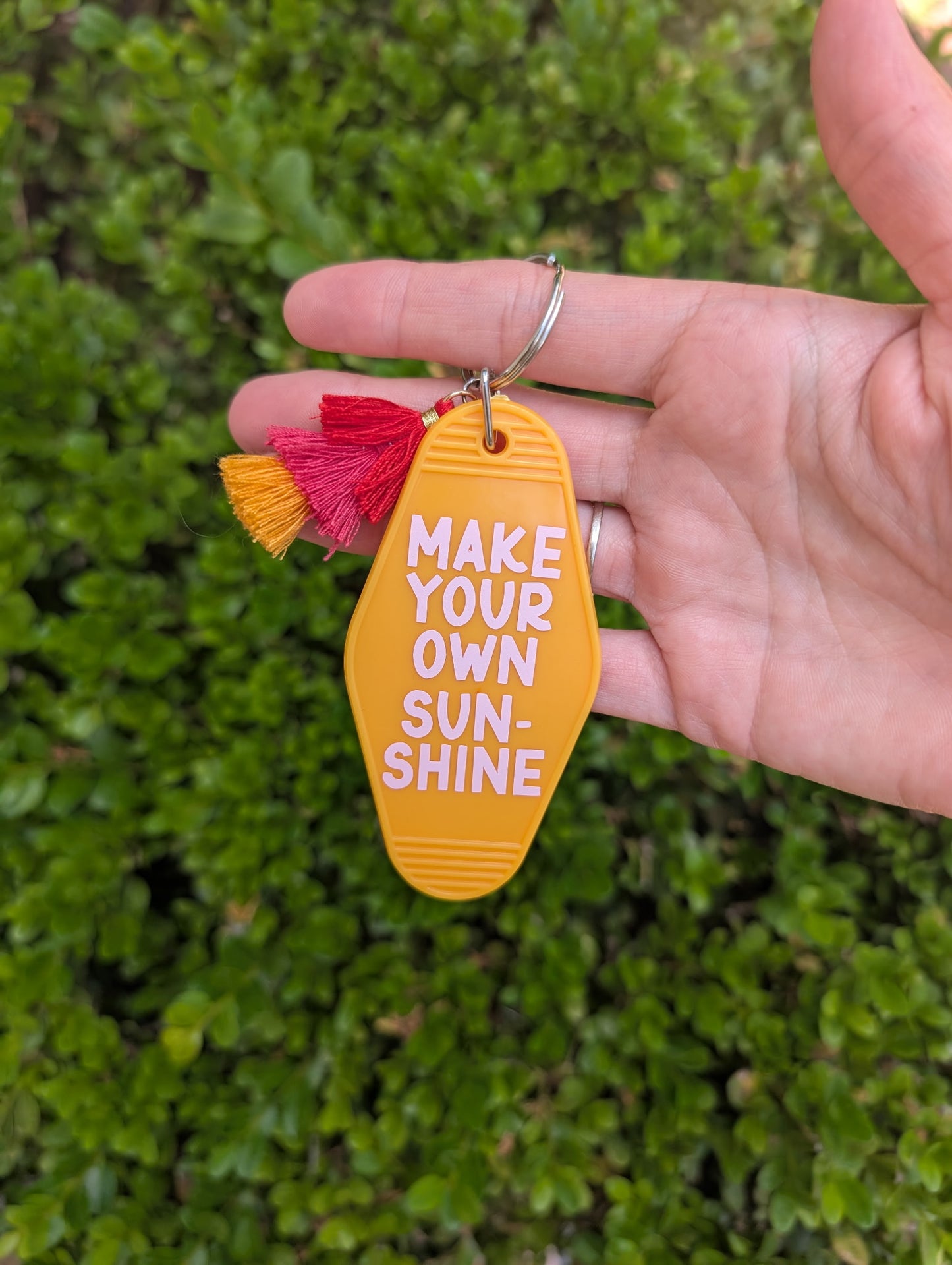Make Your Own Sunshine Motel Keychain