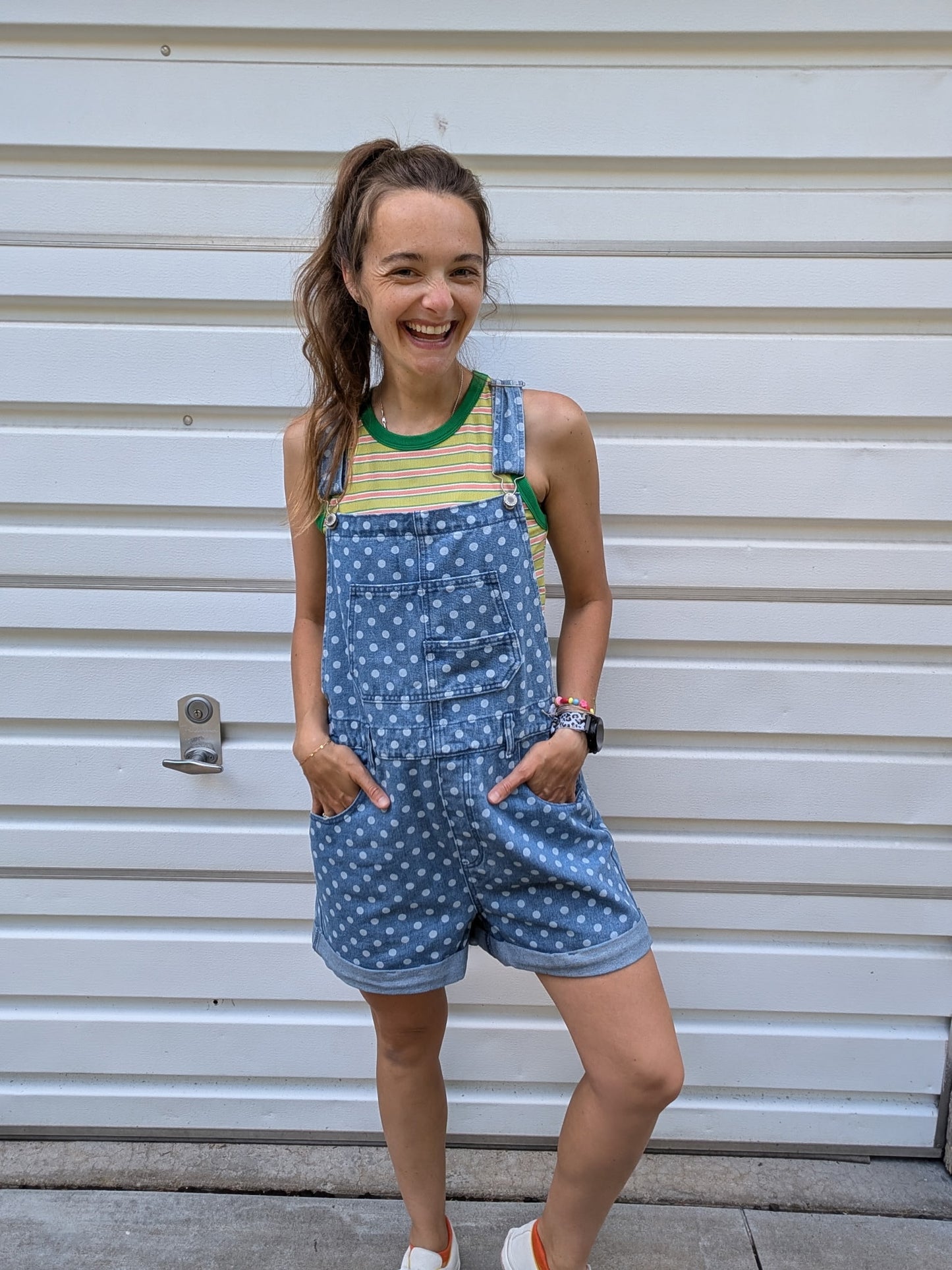 Polka Dot Overalls - RESTOCKED