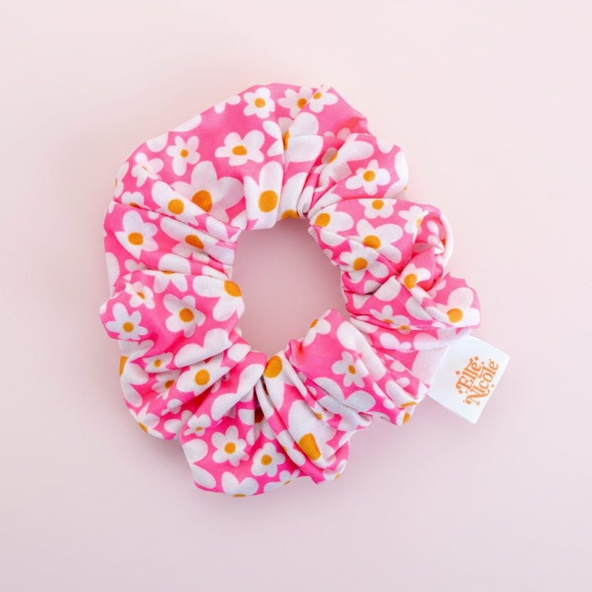 Electric Daisy Scrunchie