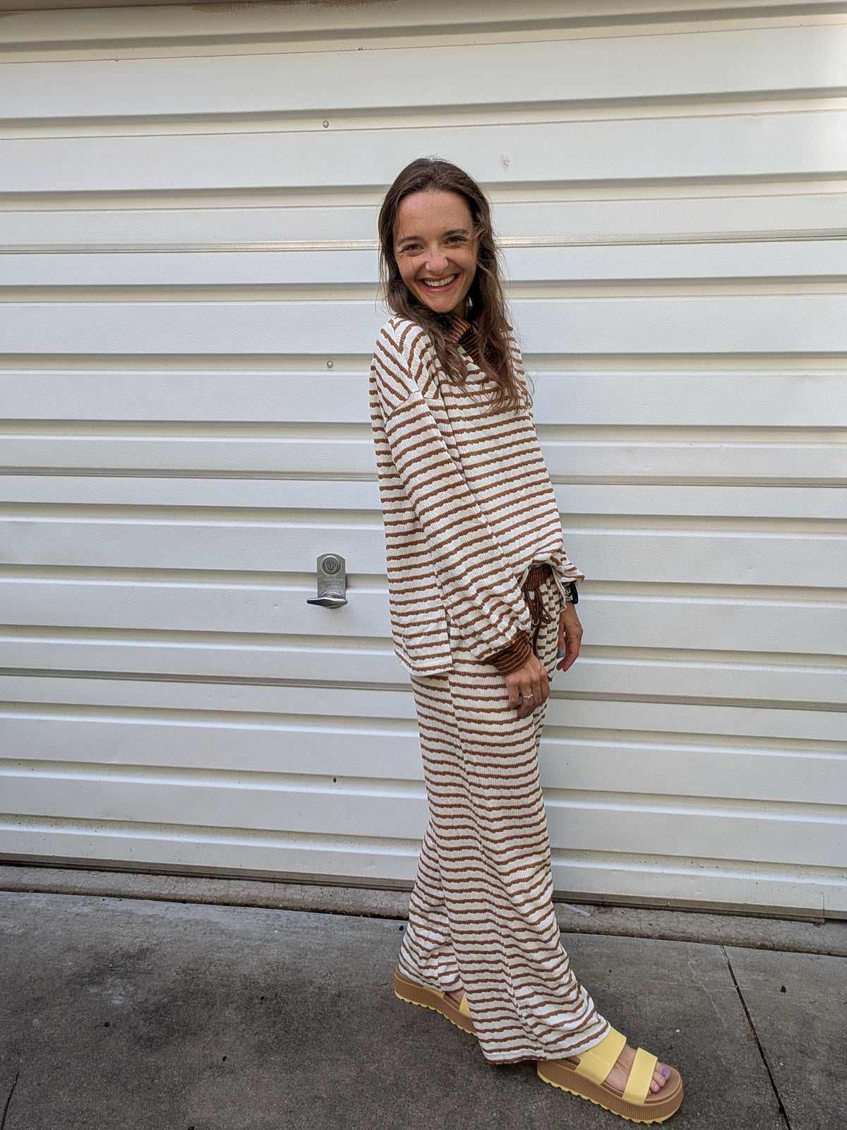 Lighthouse Lane Striped Lounge Set