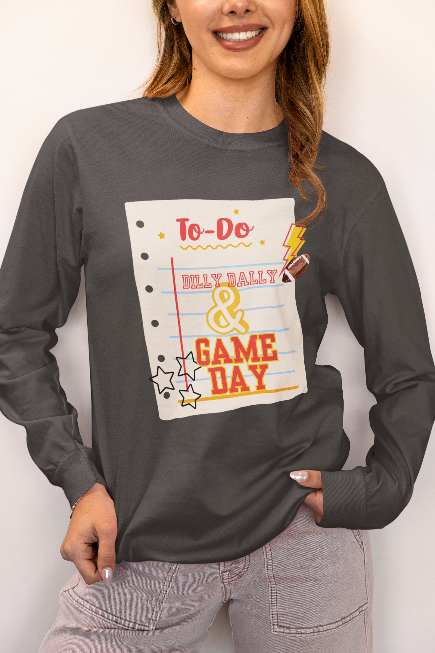 Dilly Dally Game Day Long Sleeve