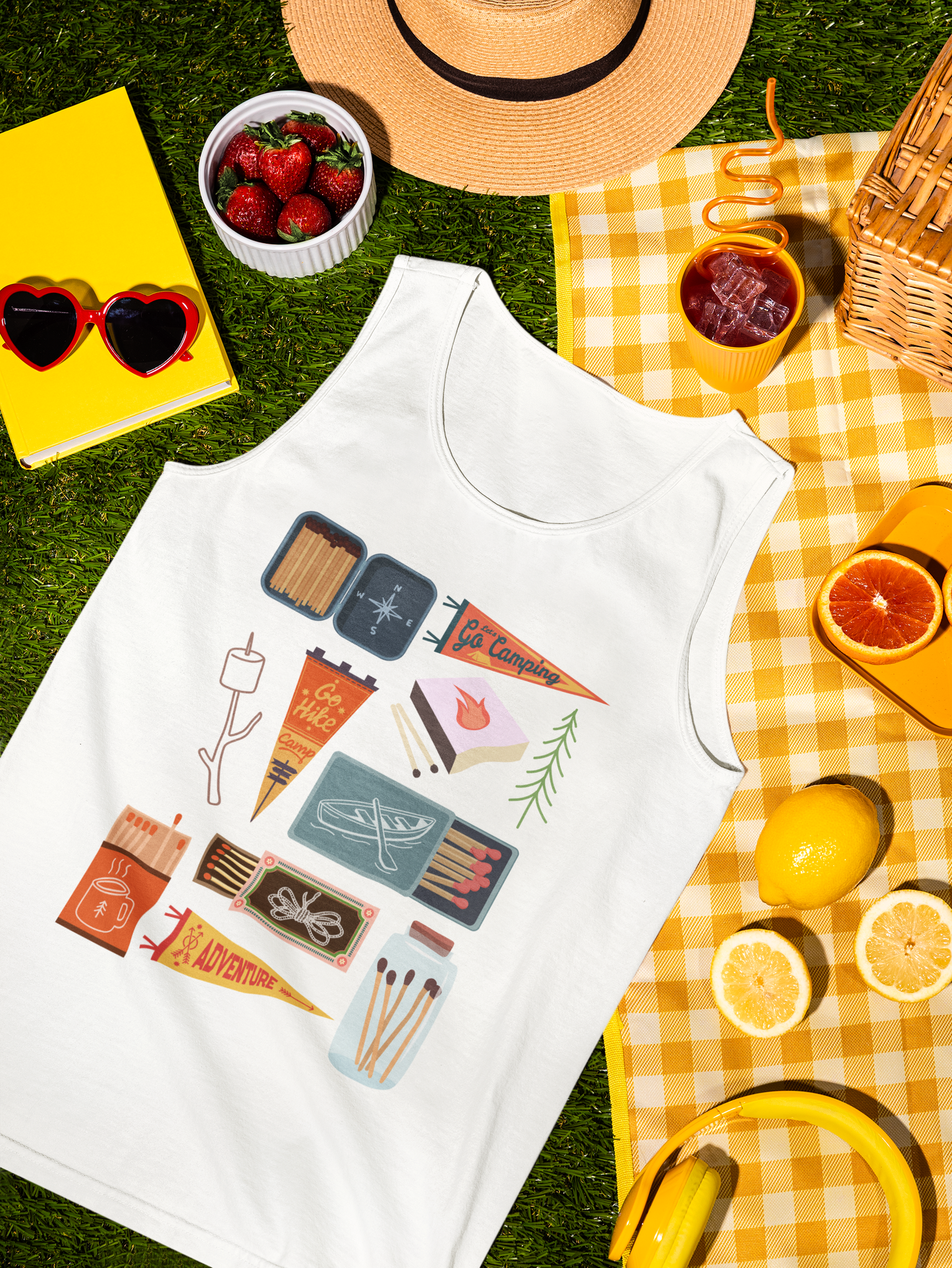 Let's Go Camping Matchbox Shirt