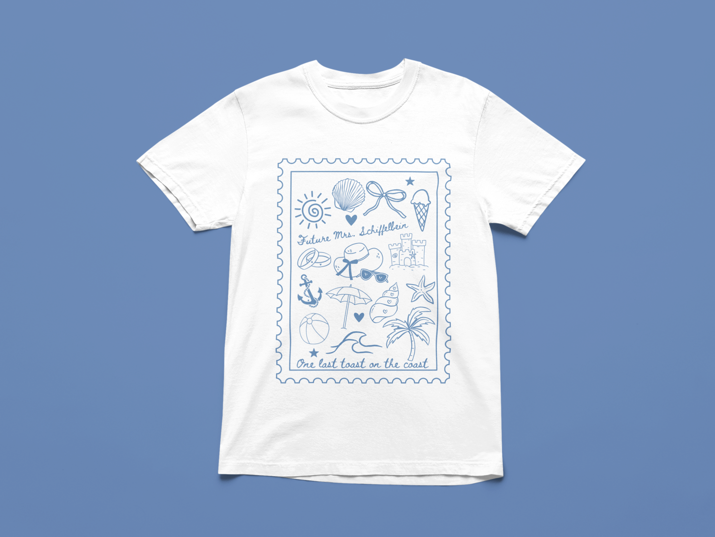 Last Toast on The Coast Bachelorette Party Theme Shirt