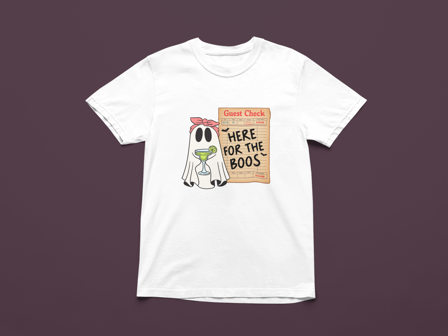 Guest Check Boos Shirt