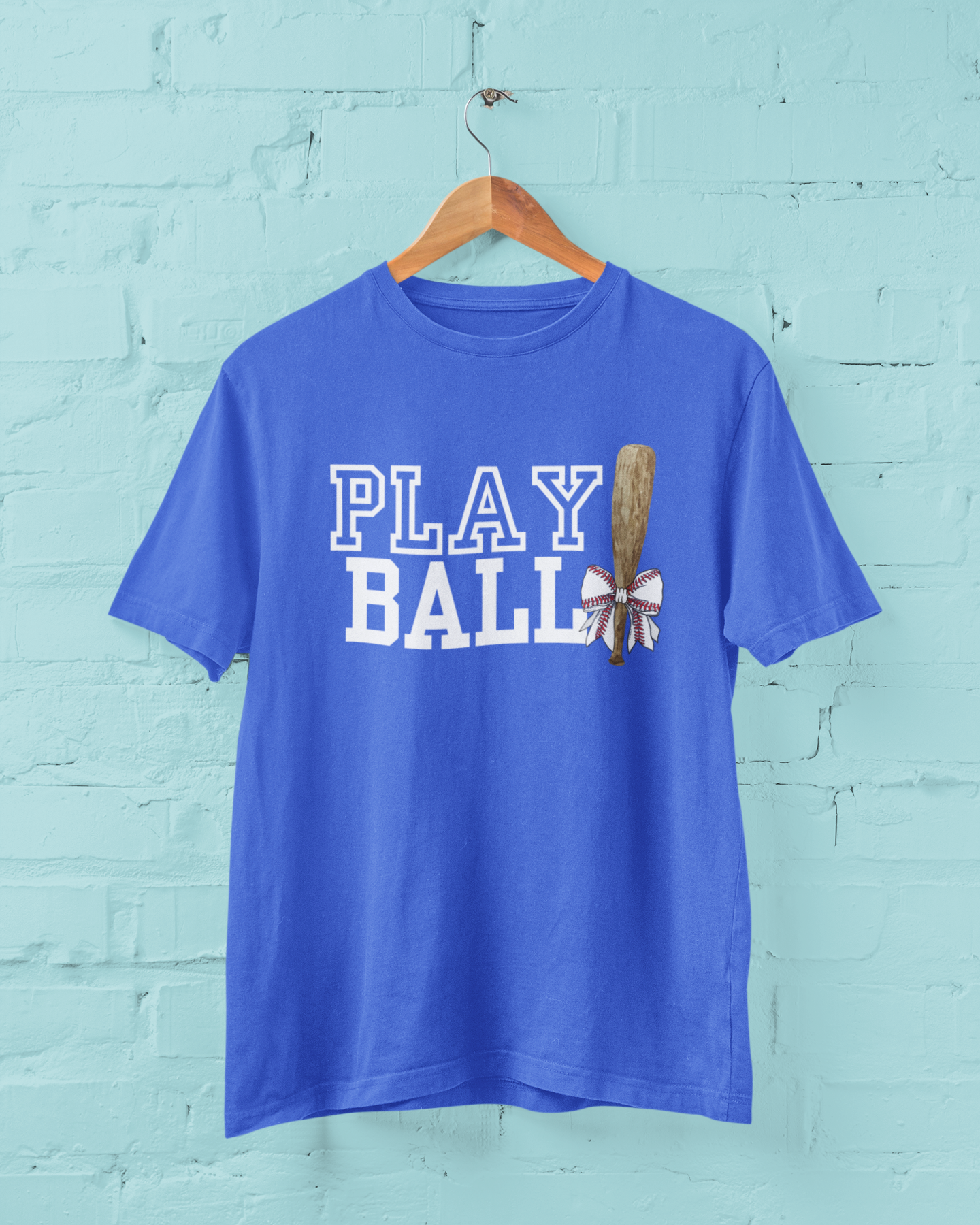Play Ball Colored Shirt