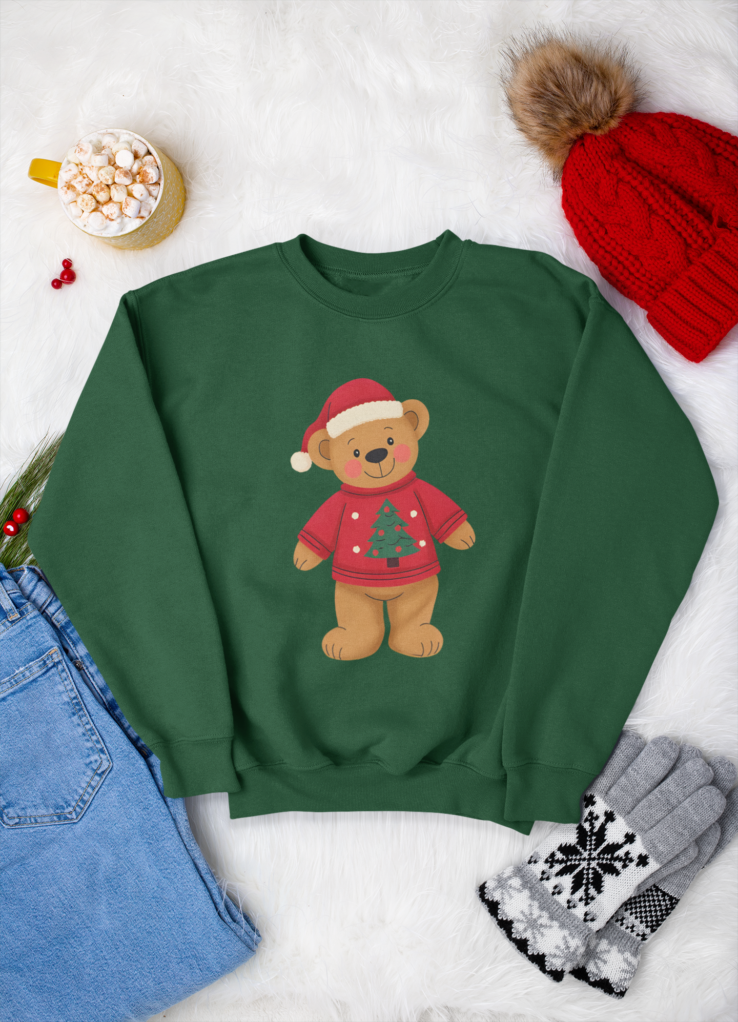 YOUTH Teddy Bear Christmas Crew
