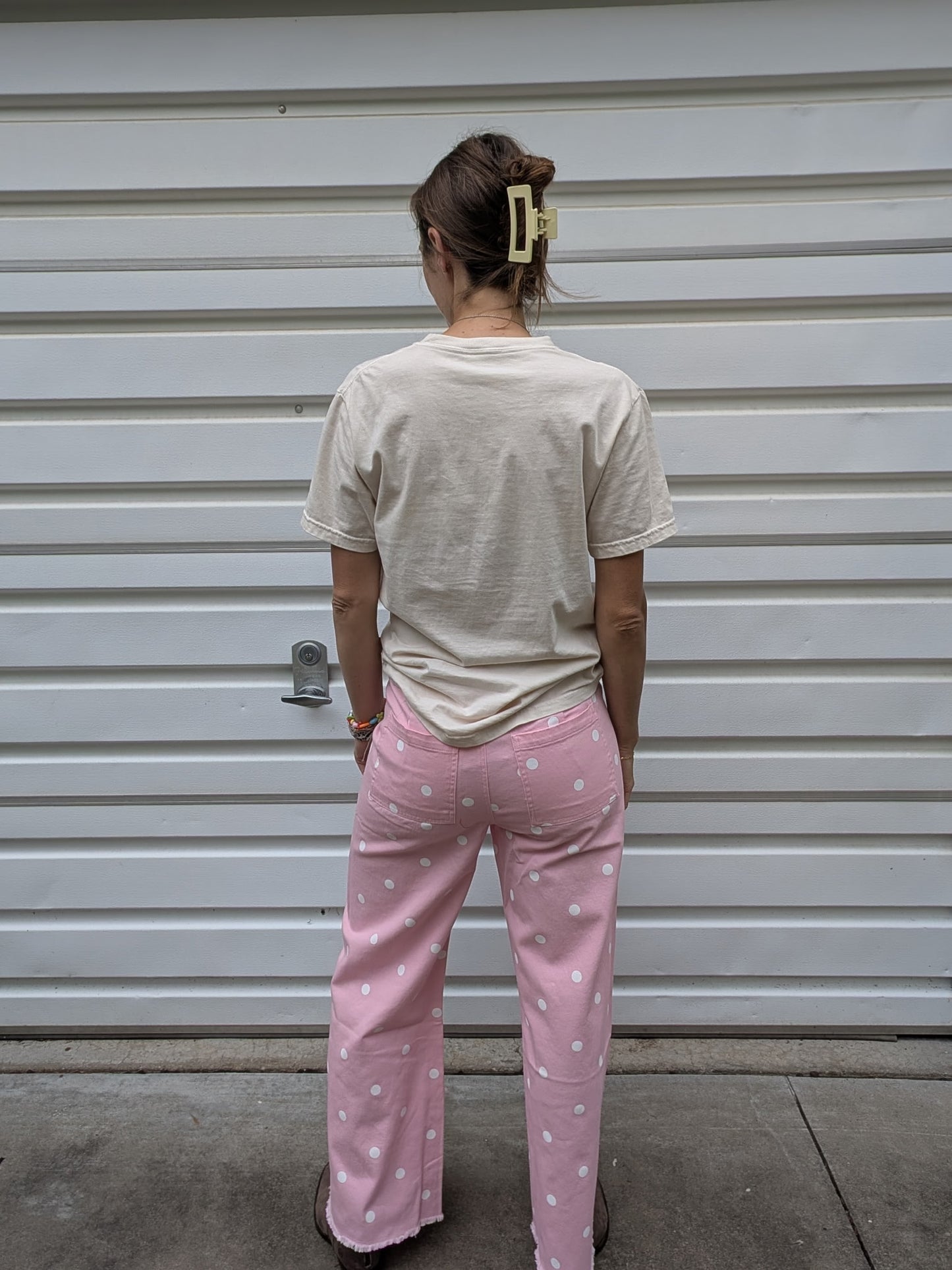 The Polka Dot Party Wide-Leg Pants