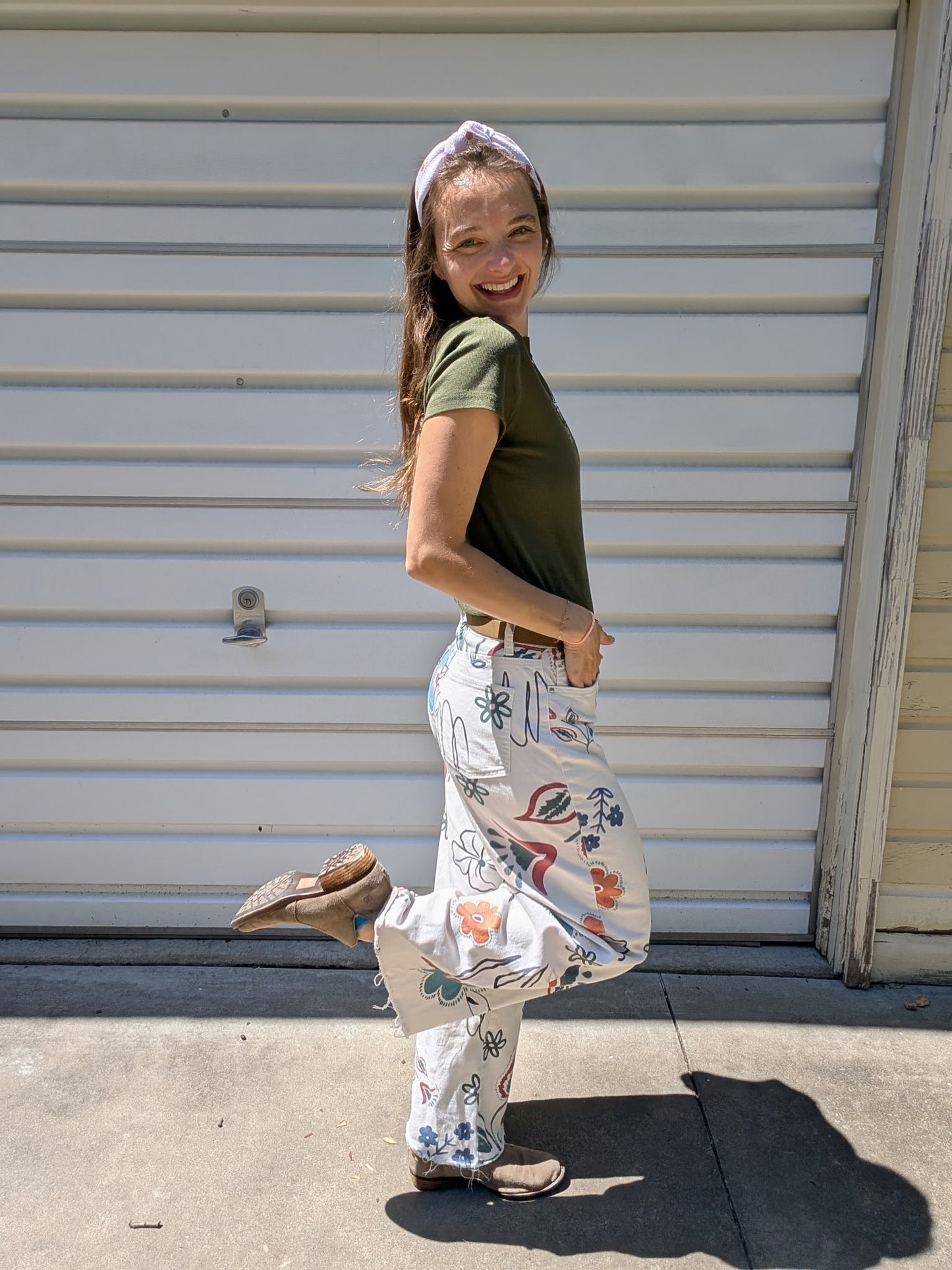 Wildflower Parade Wide-Leg Pants