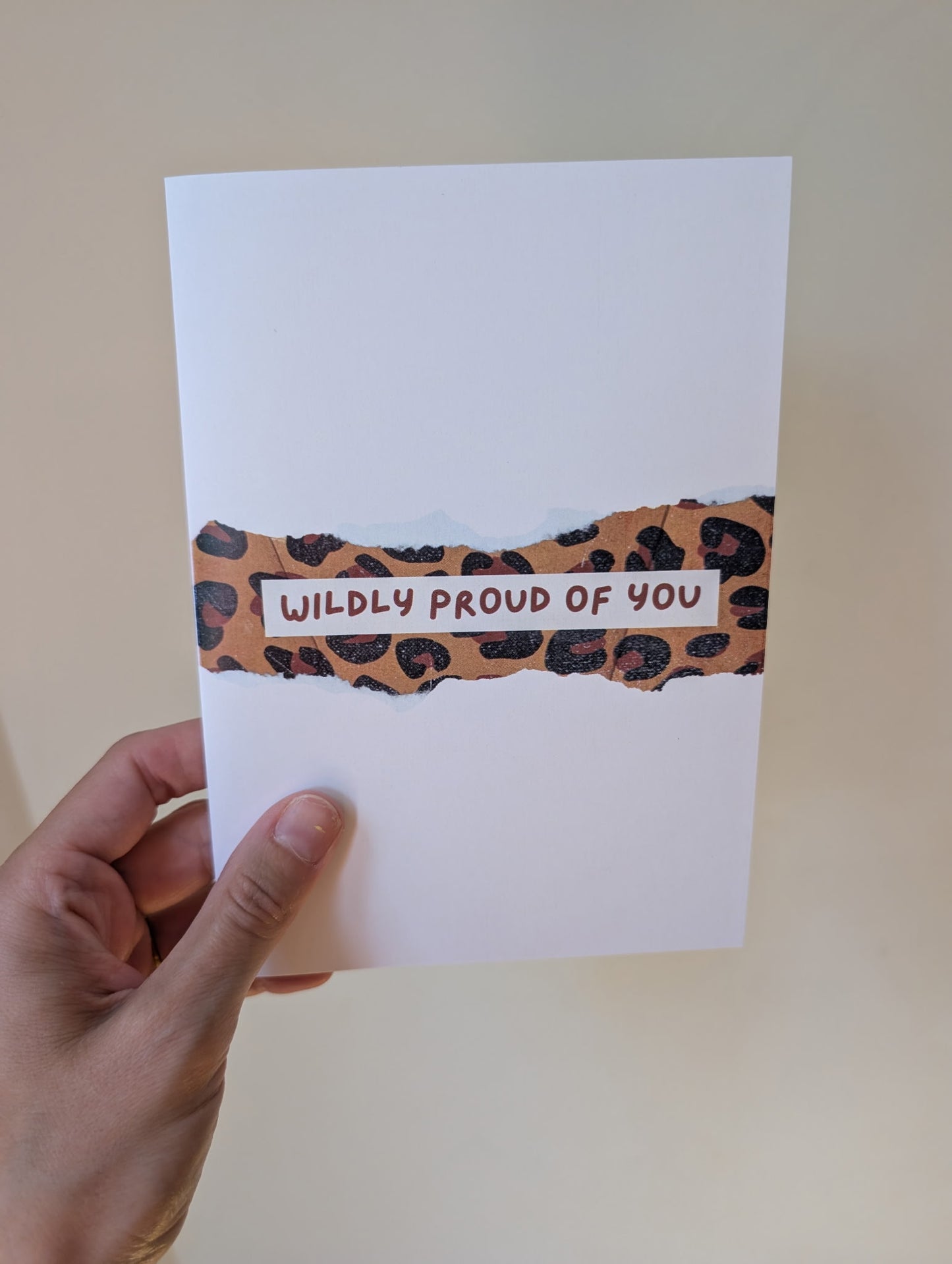 "Wildly Proud of You" Celebration Card