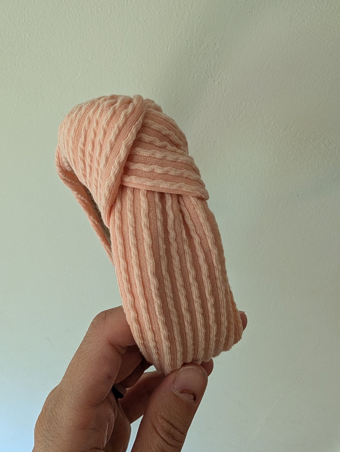 Peach Cozy Headband