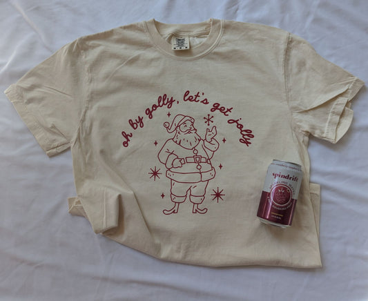 Oh By Golly, Let’s Get Jolly Santa Shirt