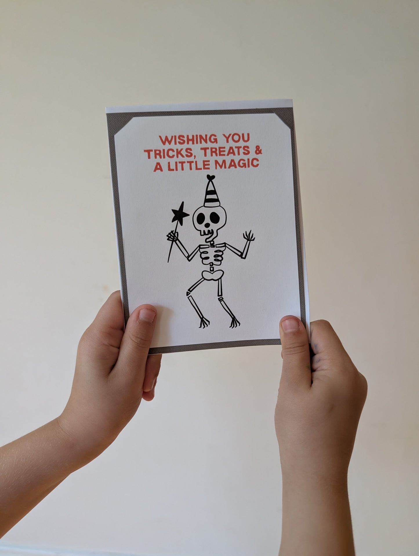 "Tricks, Treats, & Magic" Halloween Card - EJU