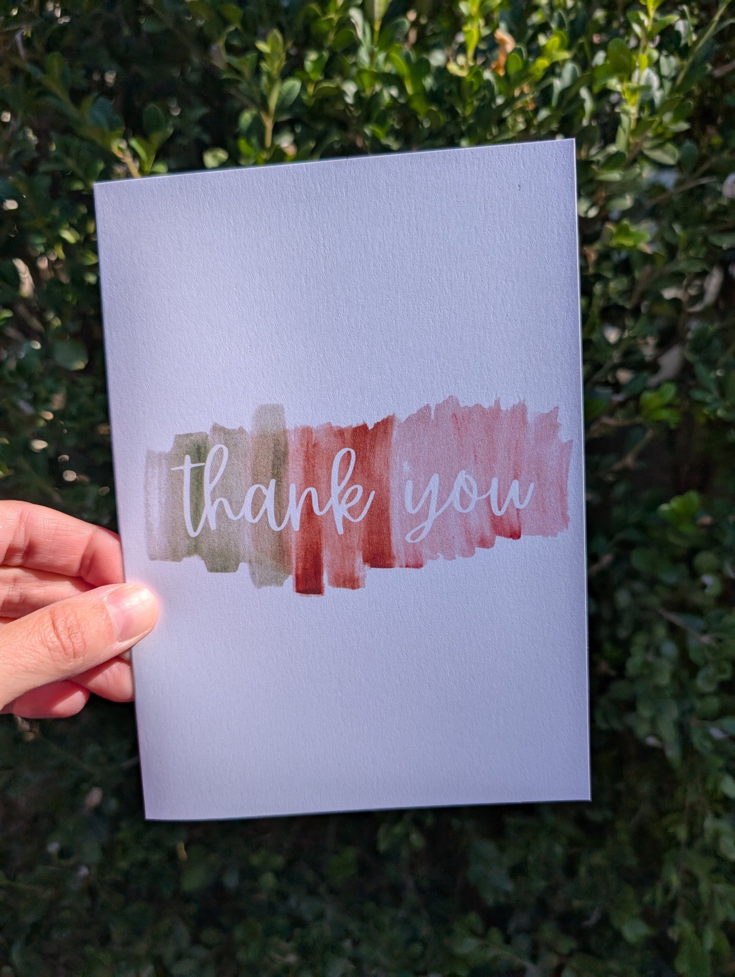 Thank You - Greeting Card