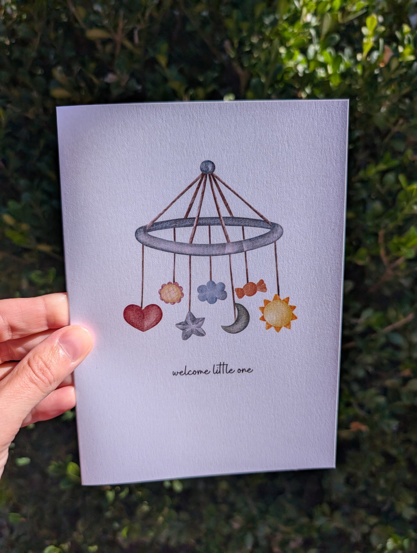 Welcome Little Dreamer - Greeting Card