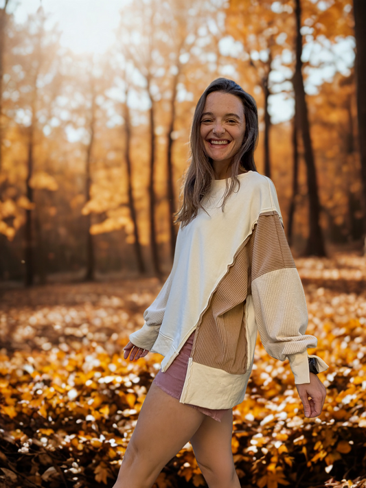 Ribbon of Sand Pullover