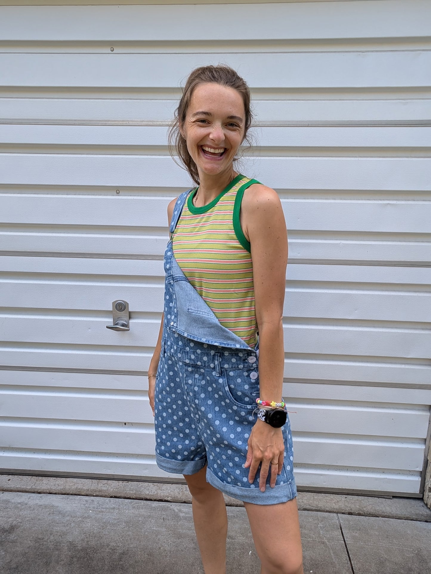 The Happy Hour Striped Tank