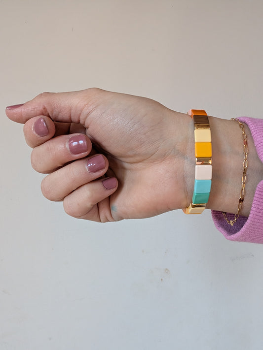 Island Hopper Tile Bracelet