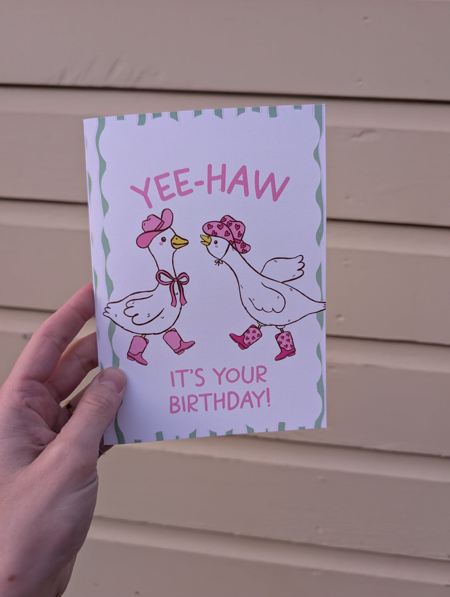 Yee-Haw Birthday - Greeting Card