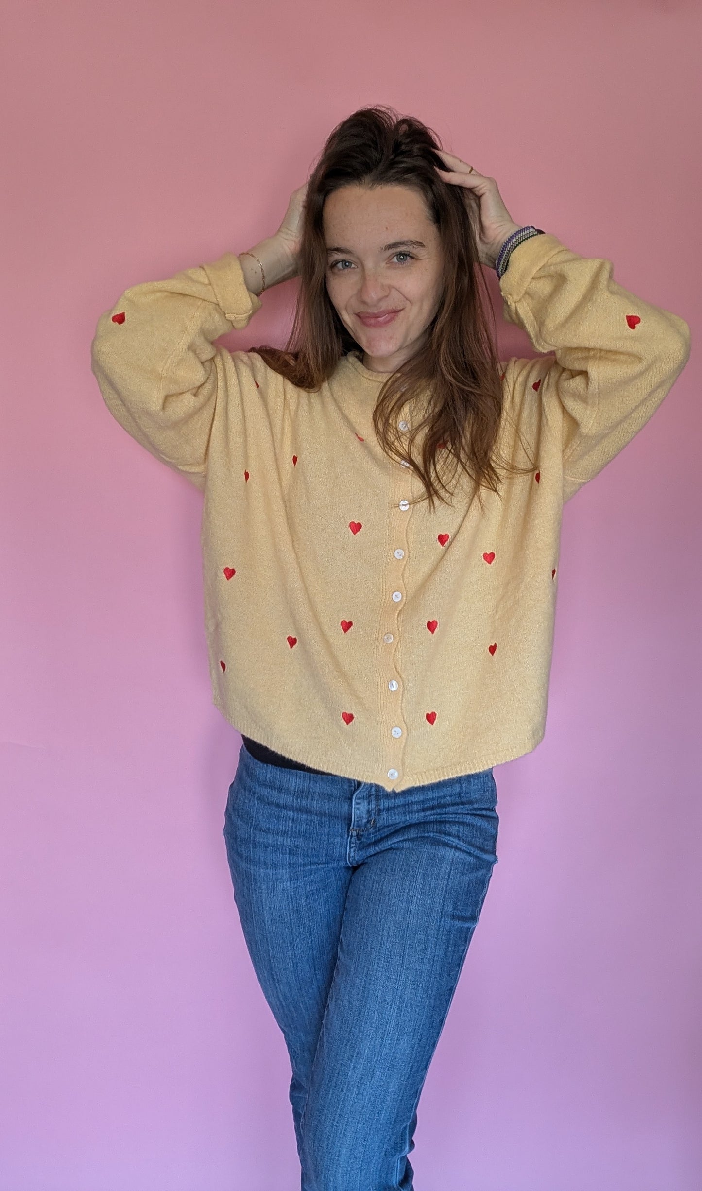 The Heartstrings Honey Cardigan