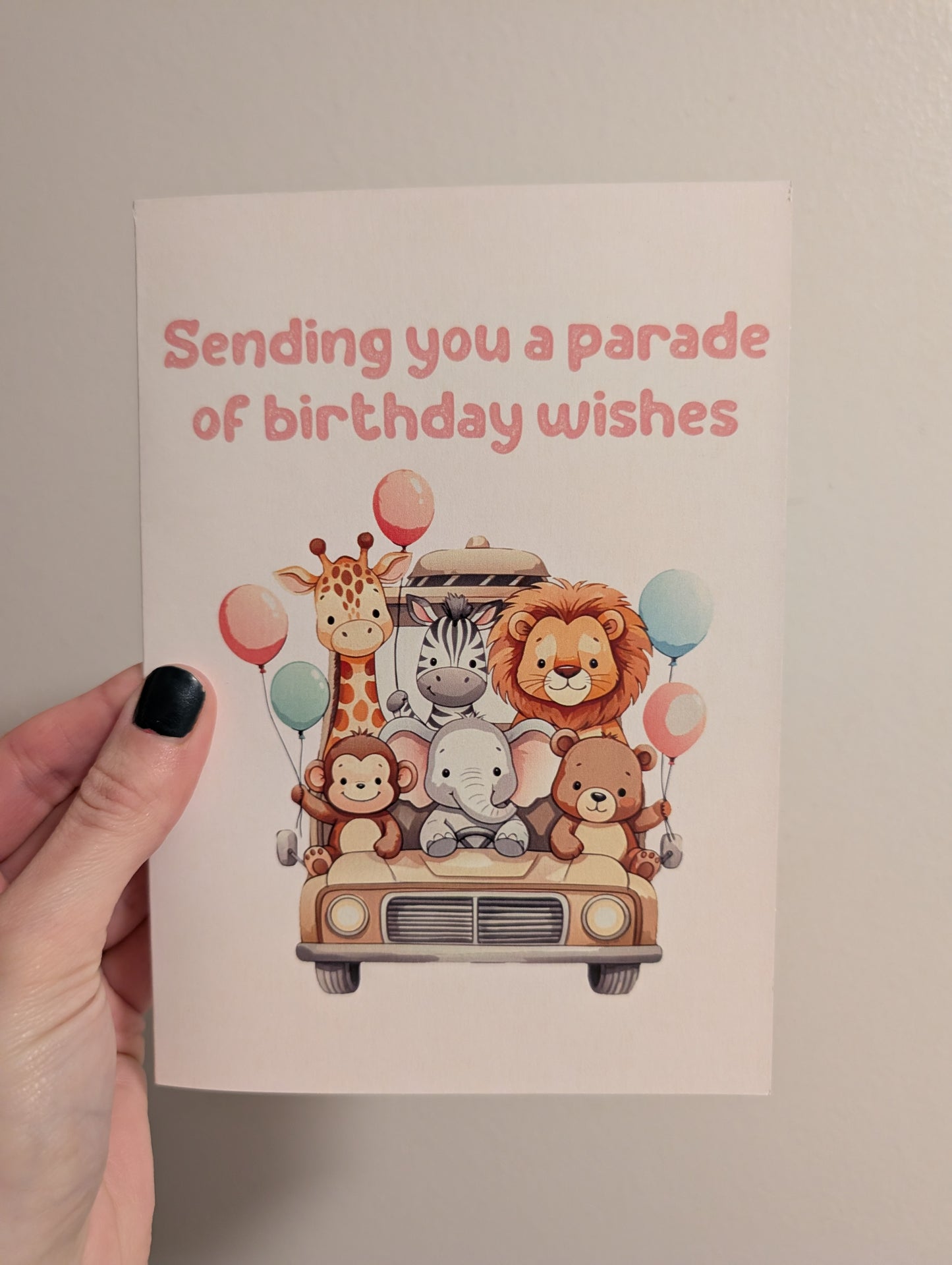 Birthday Parade - Greeting Card