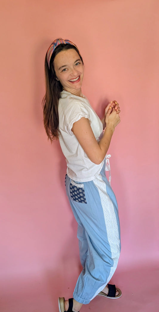 The Picnic Lace Joggers