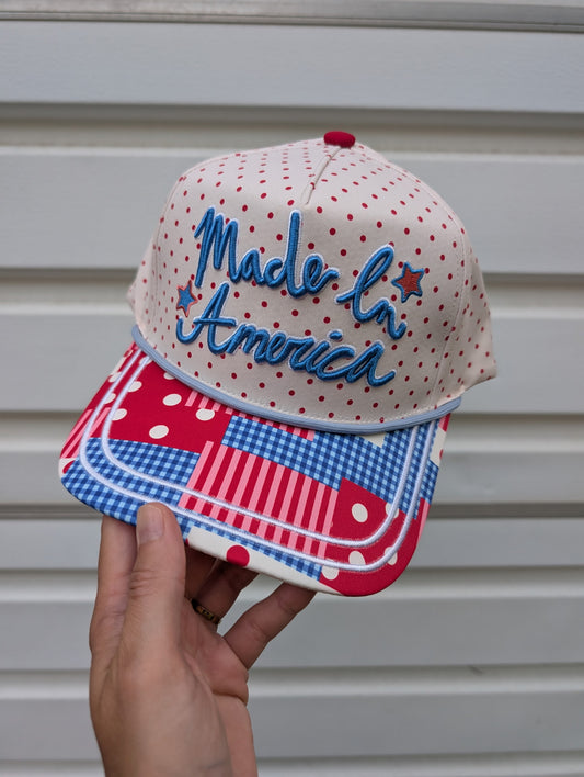 Patchwork Made in America Hat