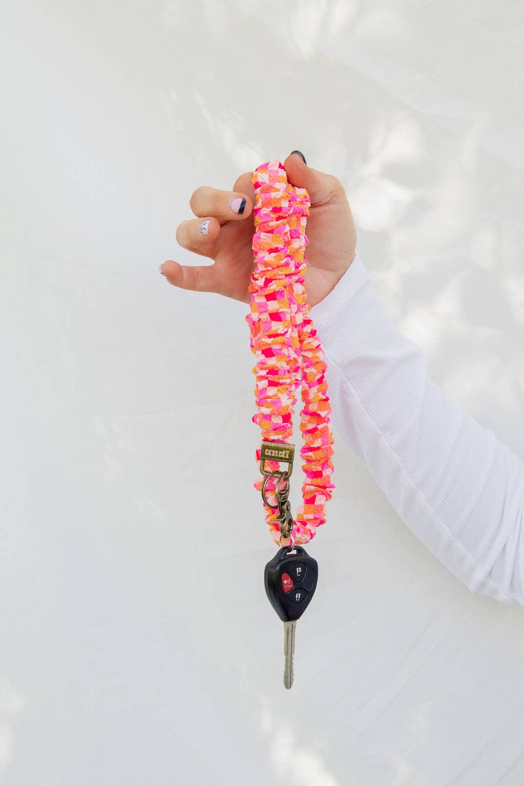 Bright Checkered Lanyard - RESTOCK