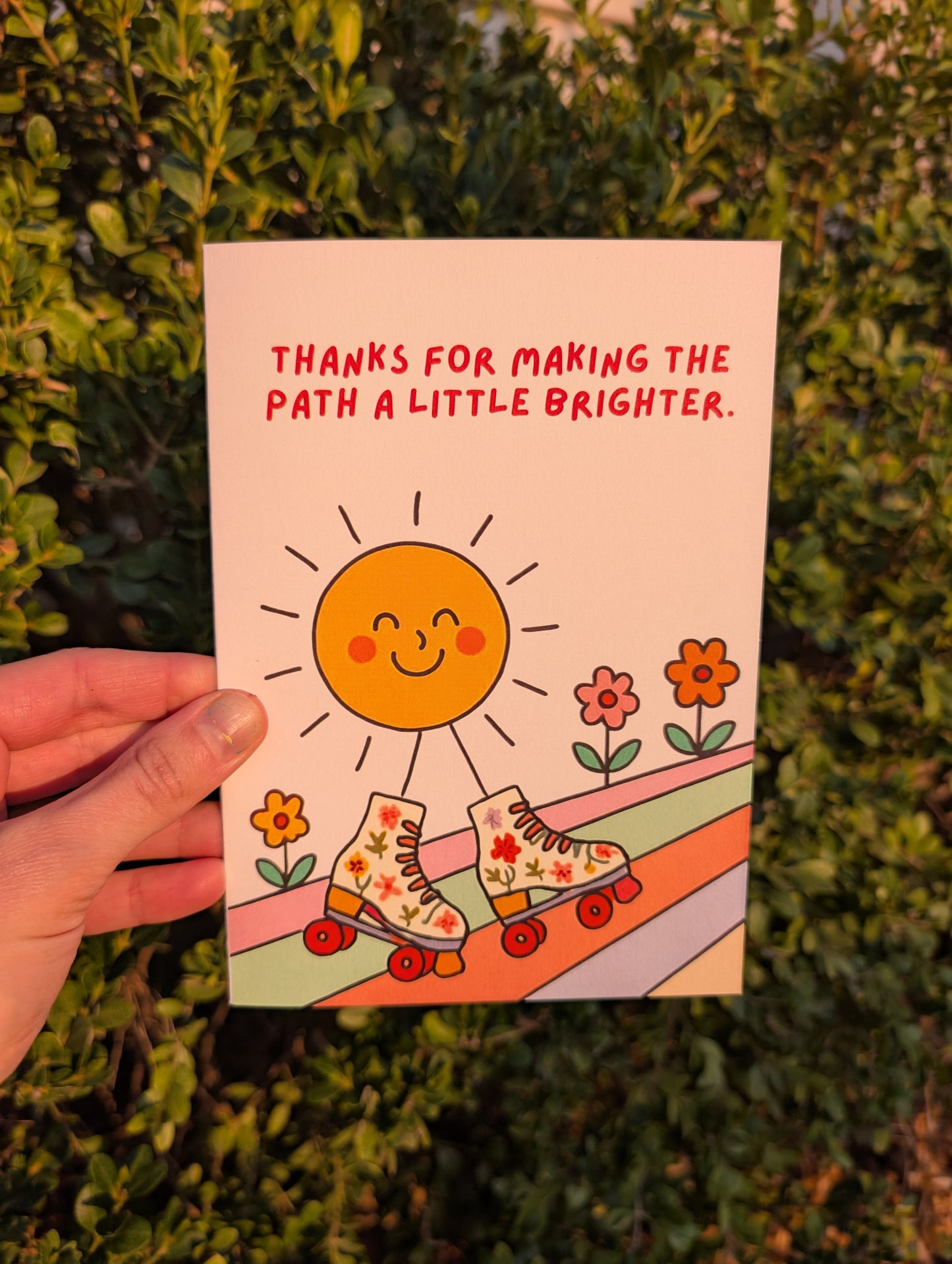 Brighter Path - Greeting Card