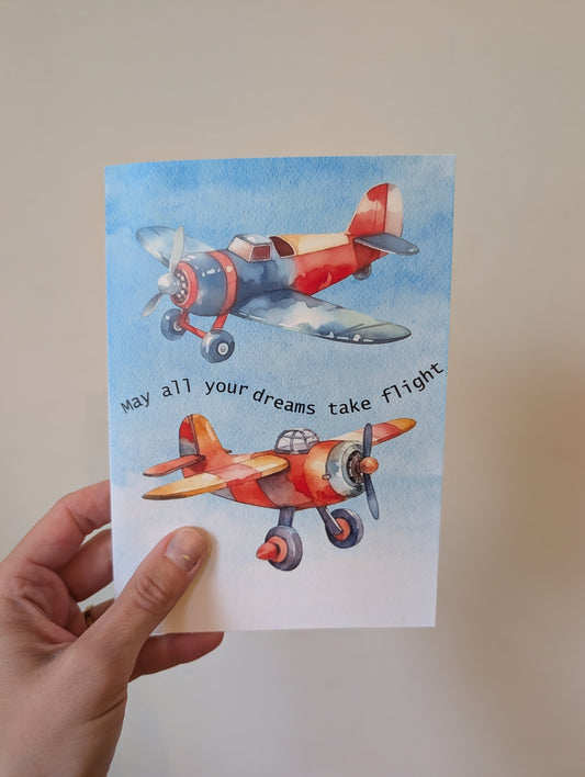 Dreams Take Flight - Greeting Card