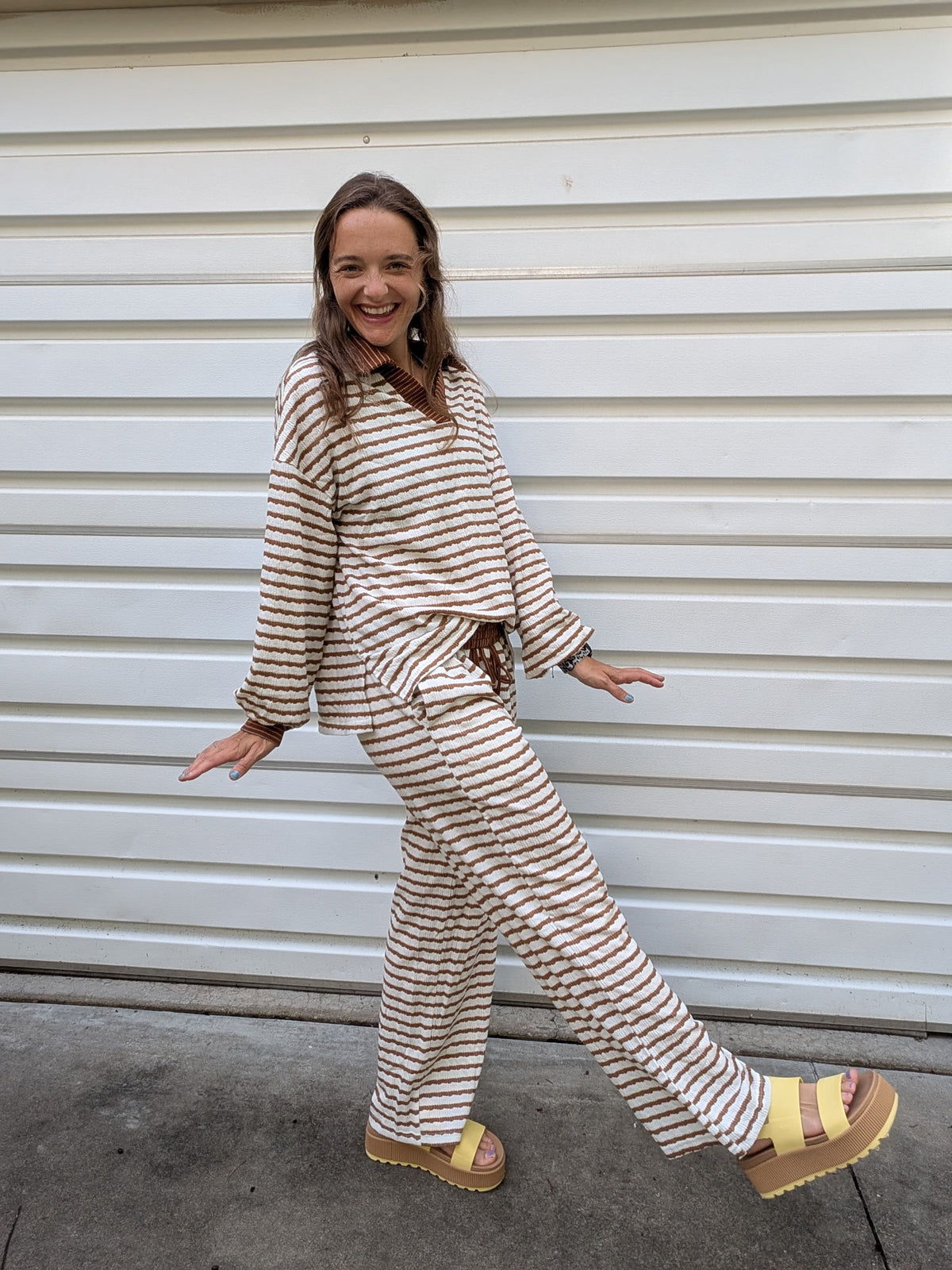 Lighthouse Lane Striped Lounge Set