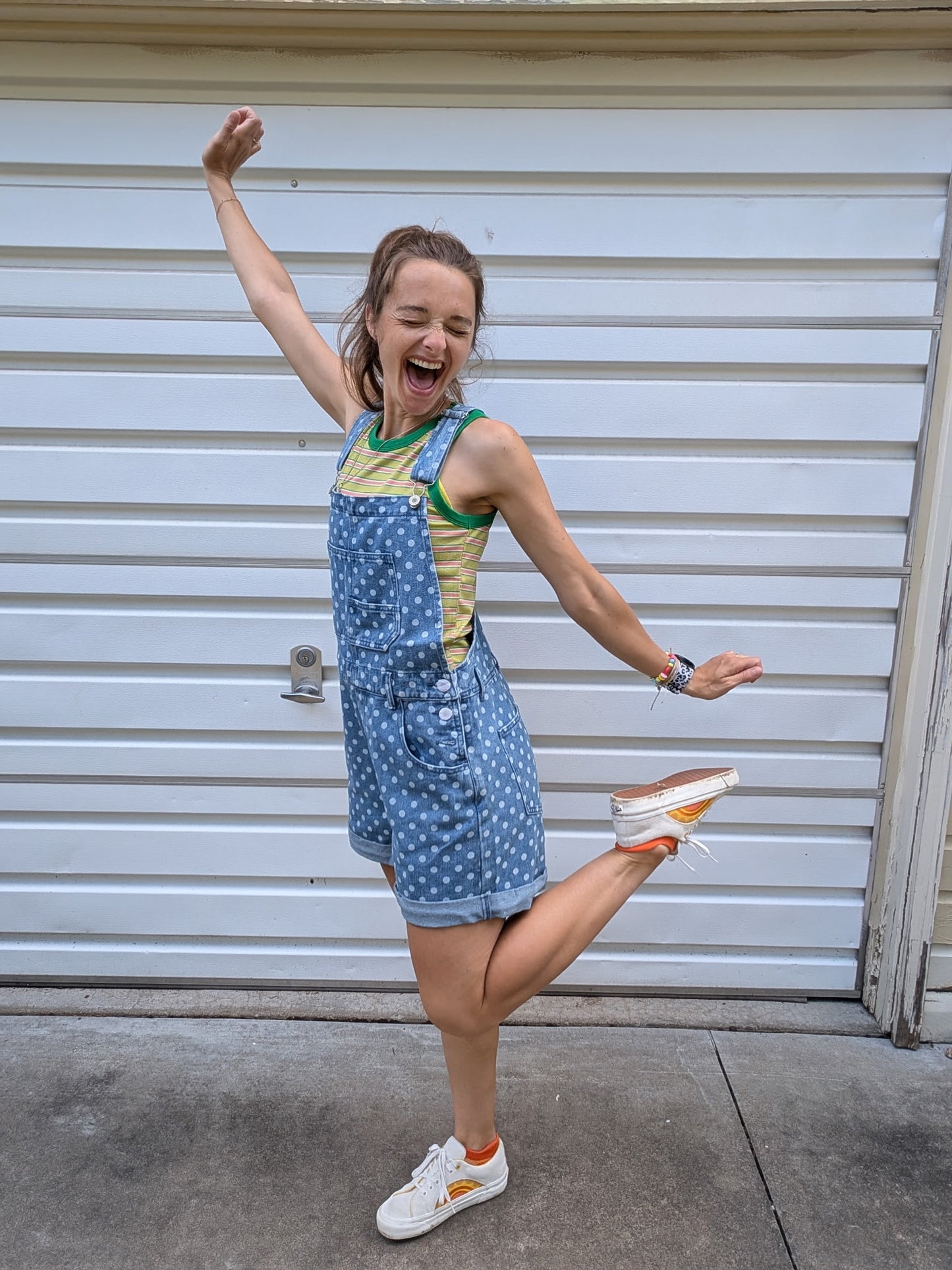 Polka Dot Overalls - RESTOCKED