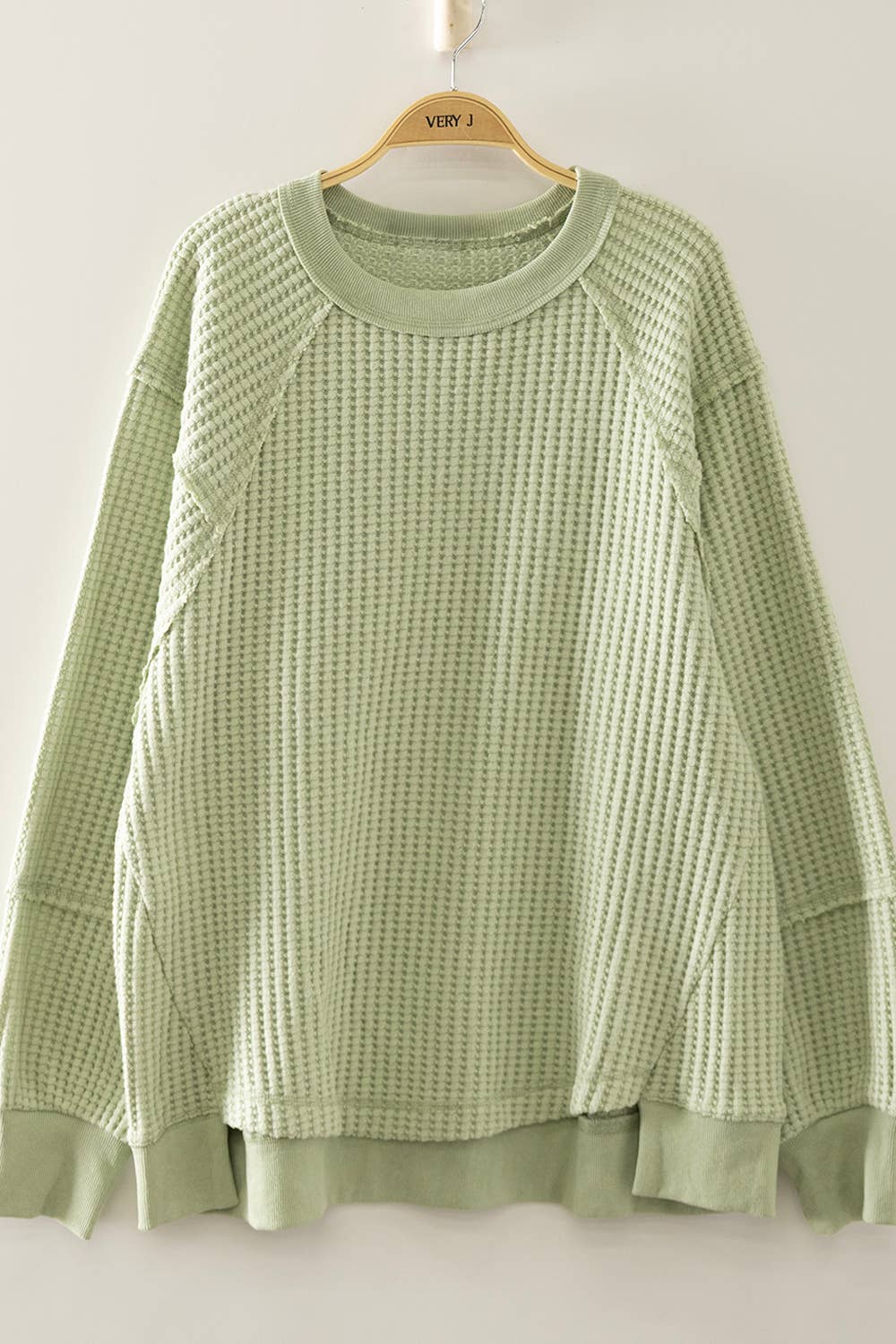 Sage & Sunday Waffle Knit Pullover