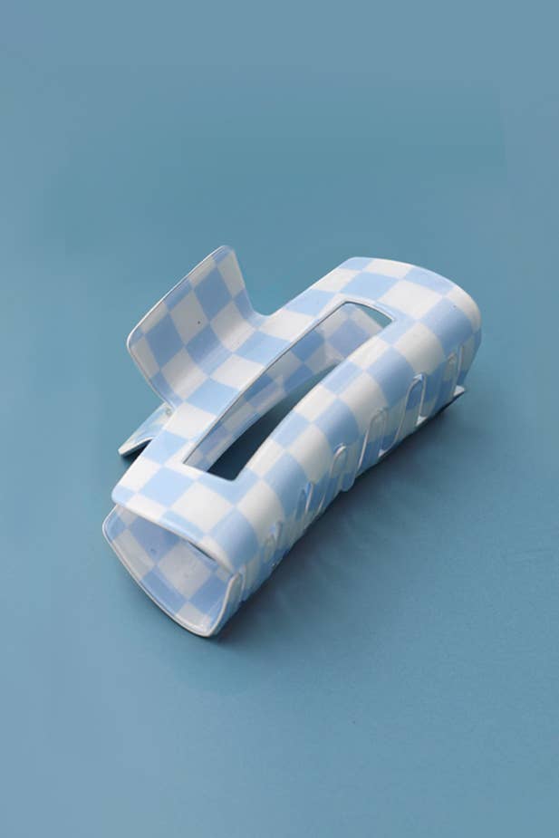 Checkerboard Claw Clip