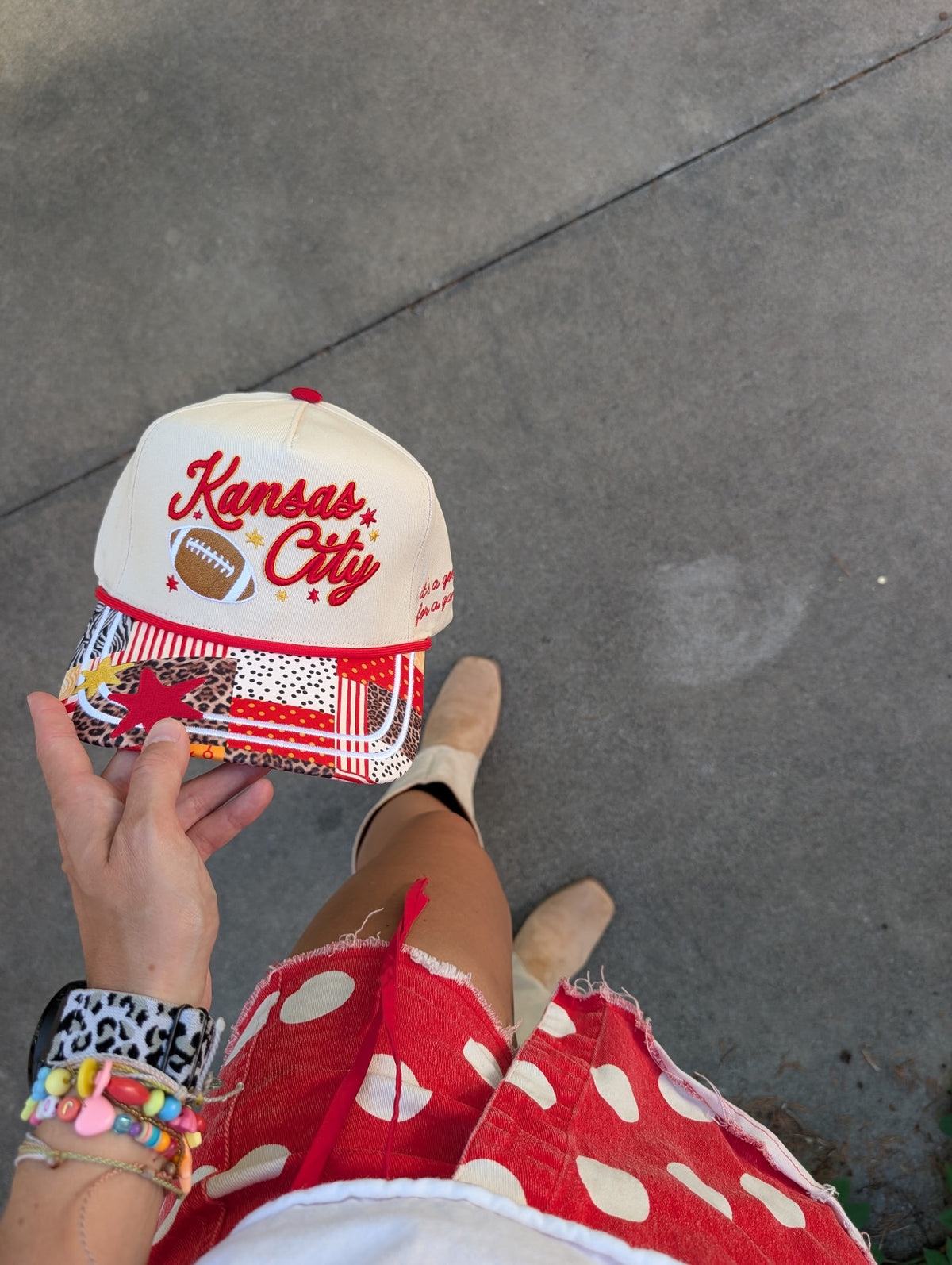 Kansas City Patchwork Trucker