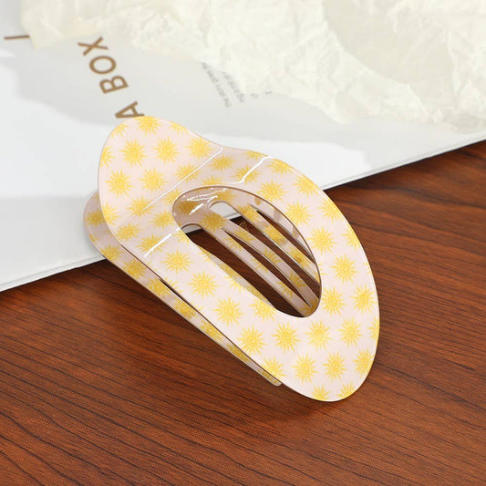 Wear Your Own Sunshine Flat Claw Clip