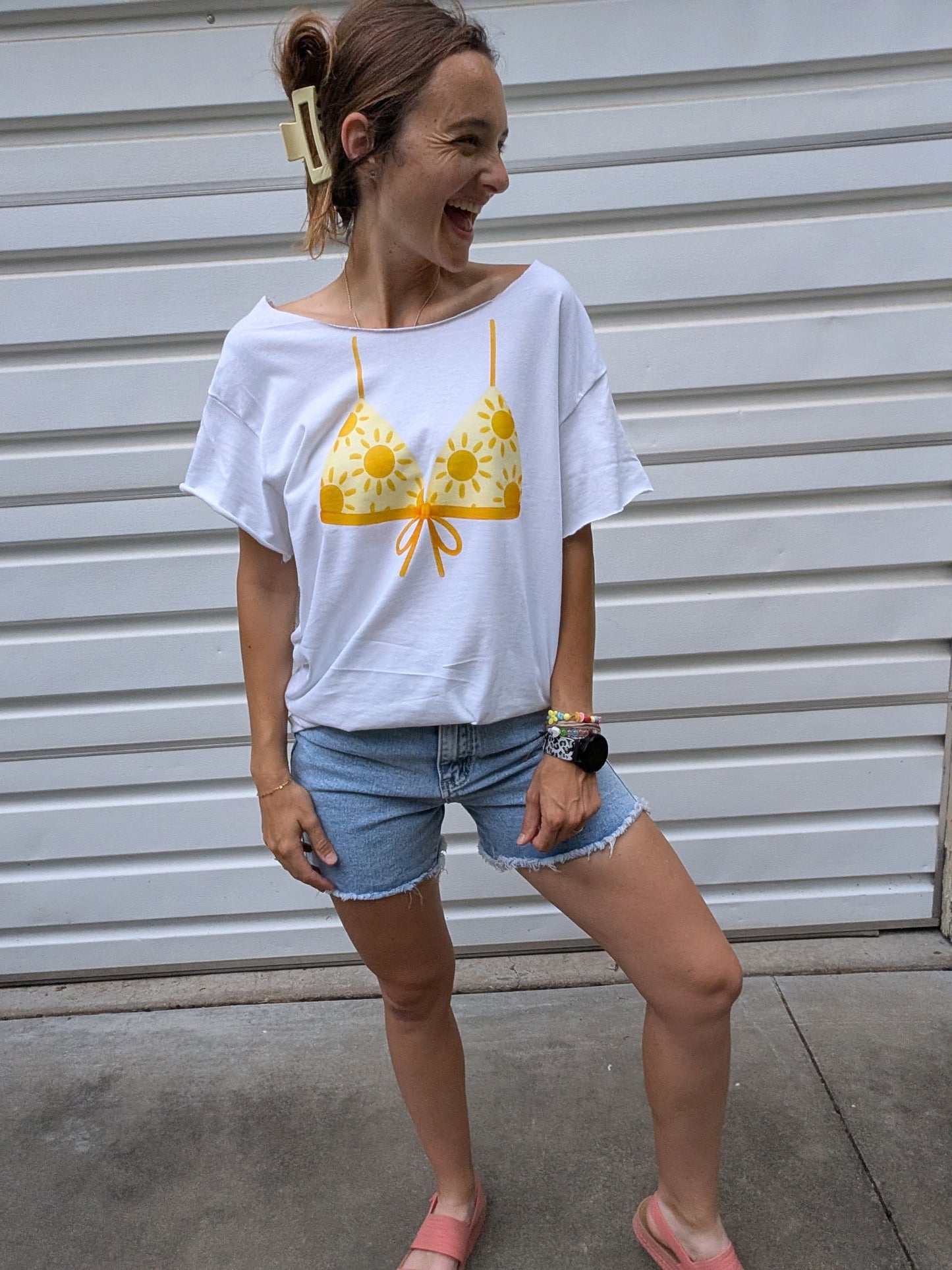Sun-Drenched Bikini Tee