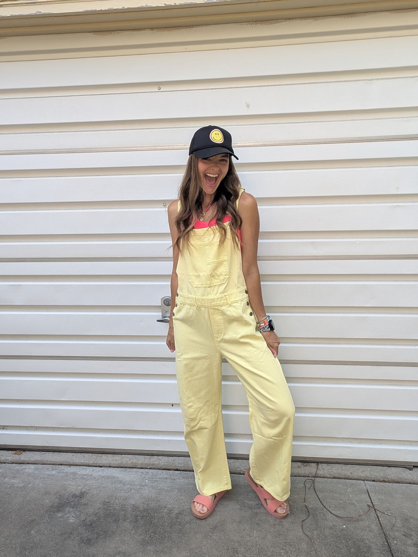 Banana Laffy Taffy Overalls